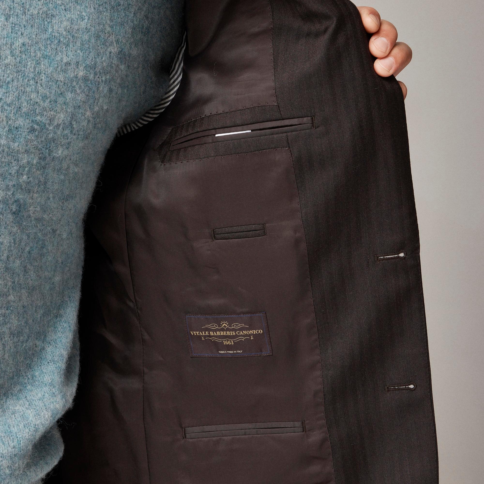 Crosby Classic-fit suit jacket in lightweight Italian wool Product Image