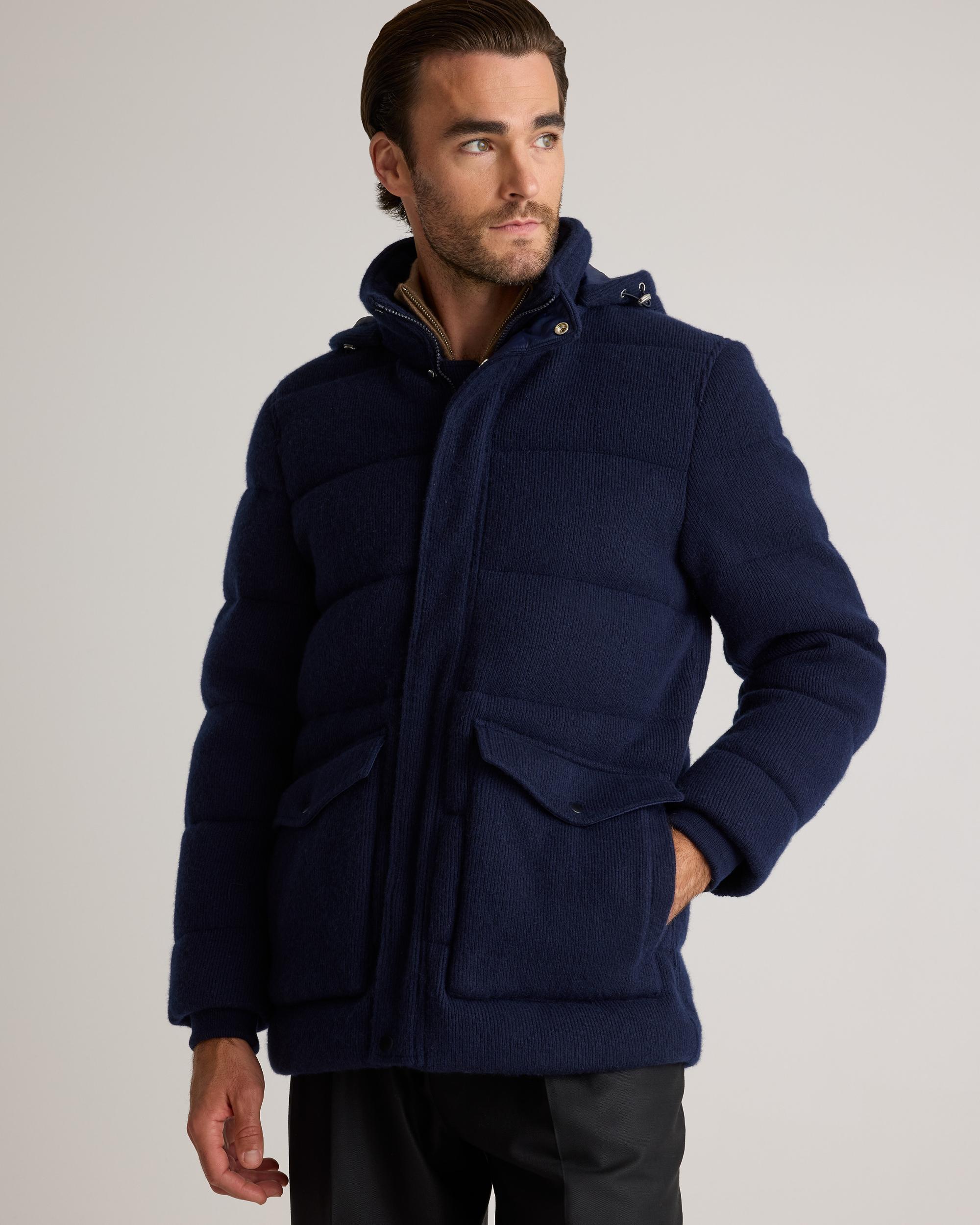 Quince | Men's Mongolian Cashmere Puffer Coat Product Image