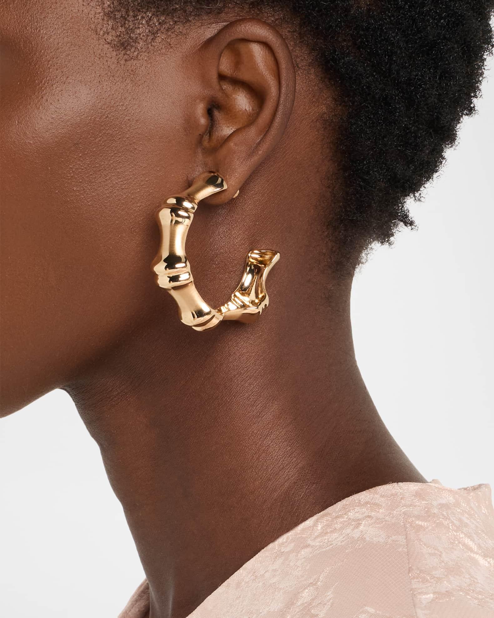 Bambu Hoop Earrings Product Image