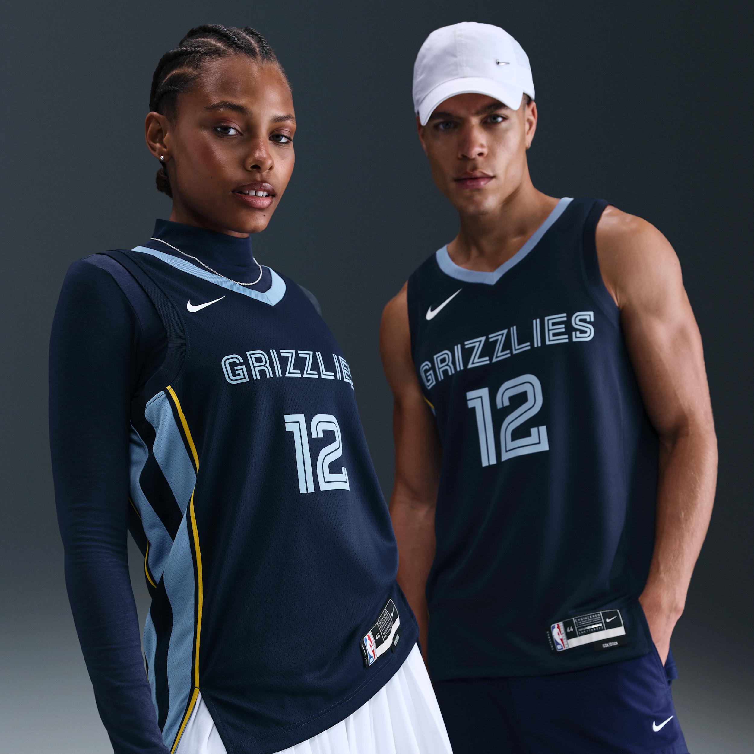 Memphis Grizzlies Icon Edition Nike Men's Dri-FIT NBA Swingman Jersey Product Image