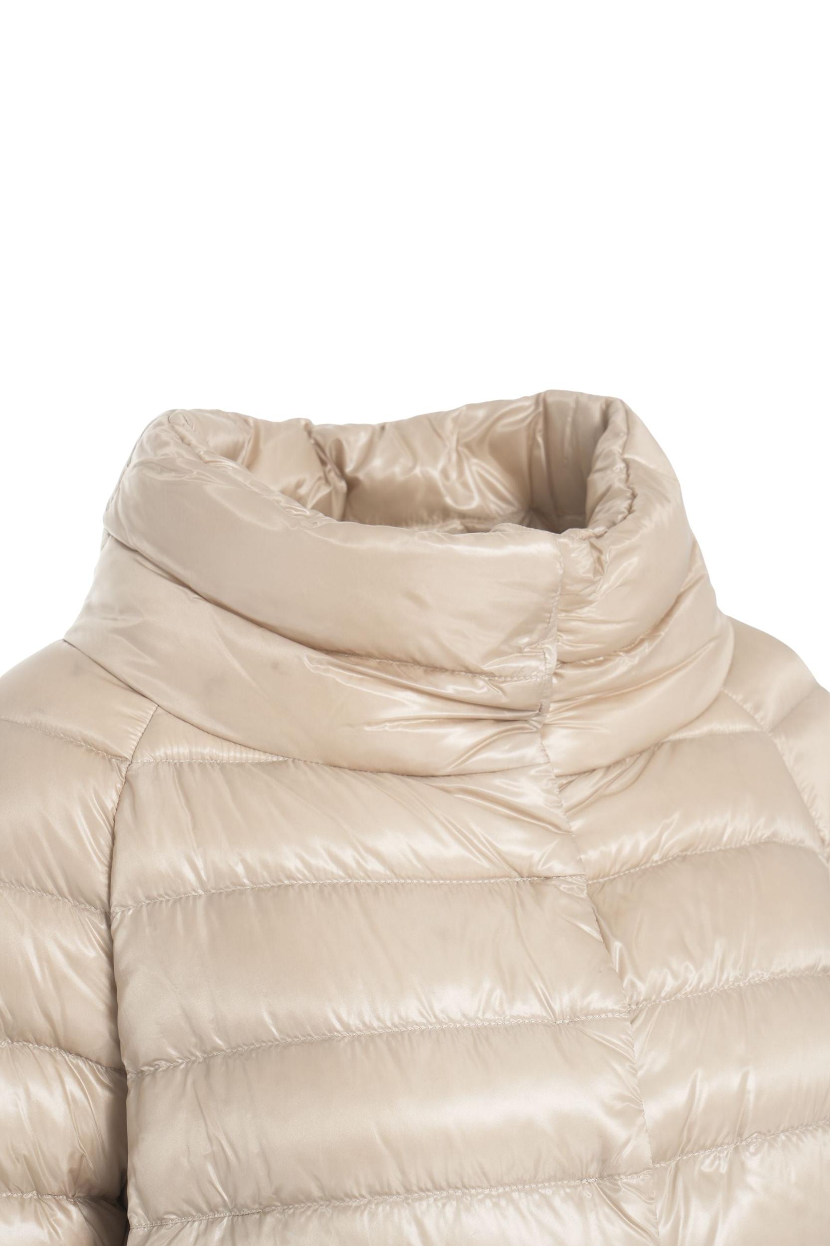 Three-quarter sleeve down jacket Product Image