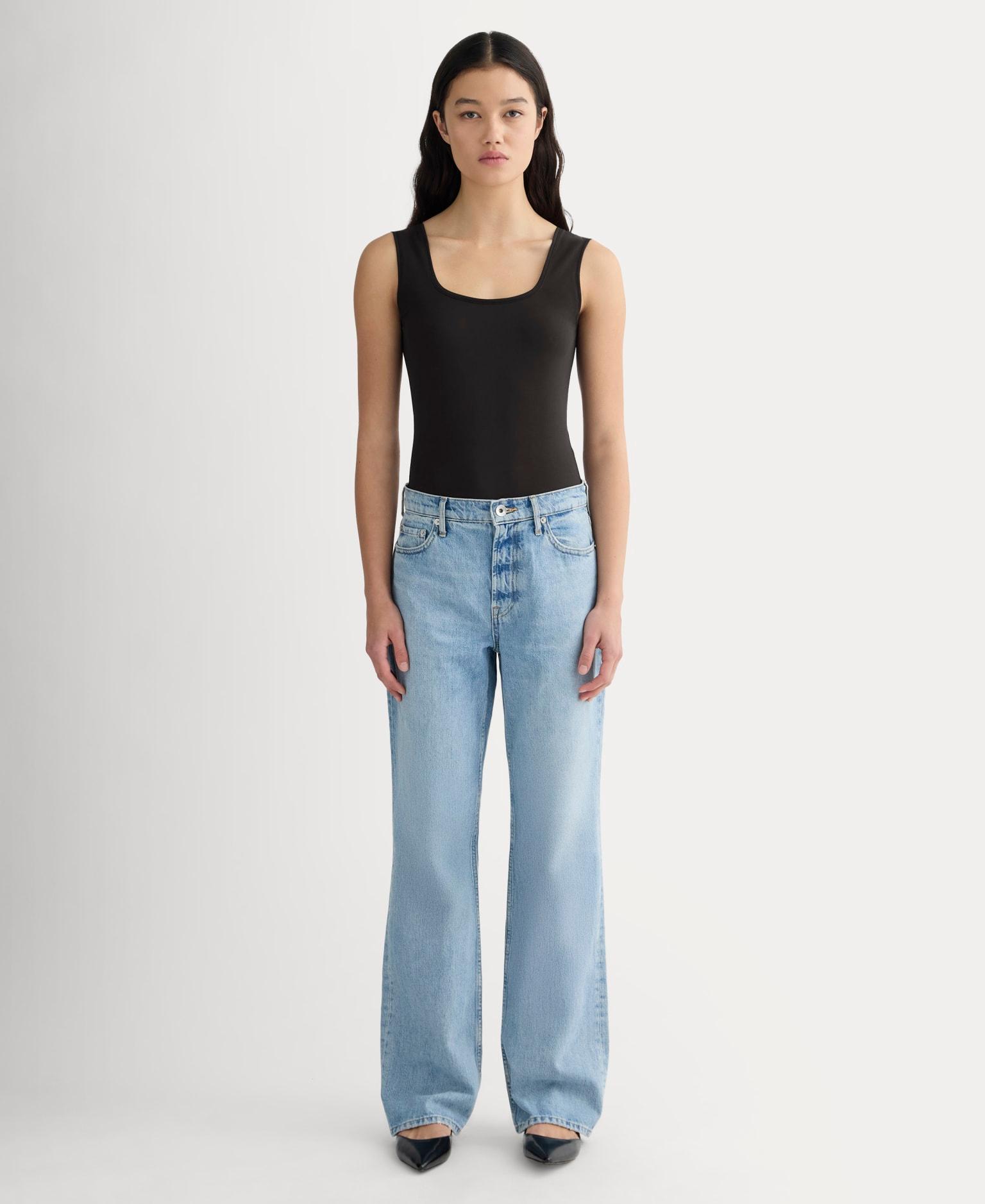 Womens Form Square-Neck Bodysuit by Everlane Product Image