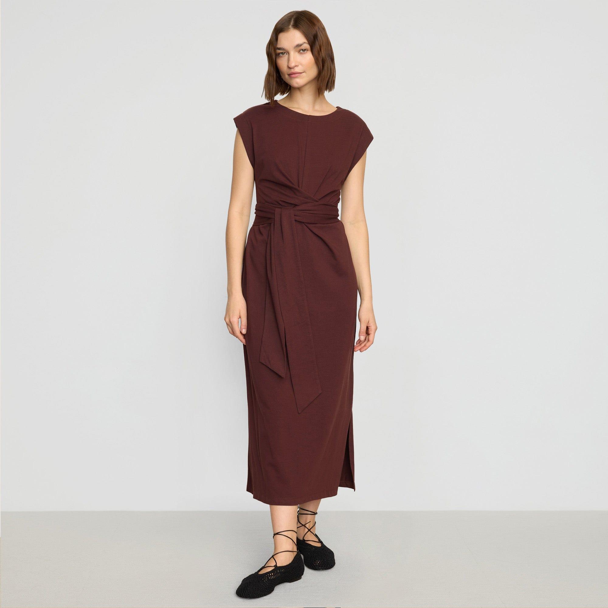 Fei Tie-Front Organic Cotton Dress Product Image