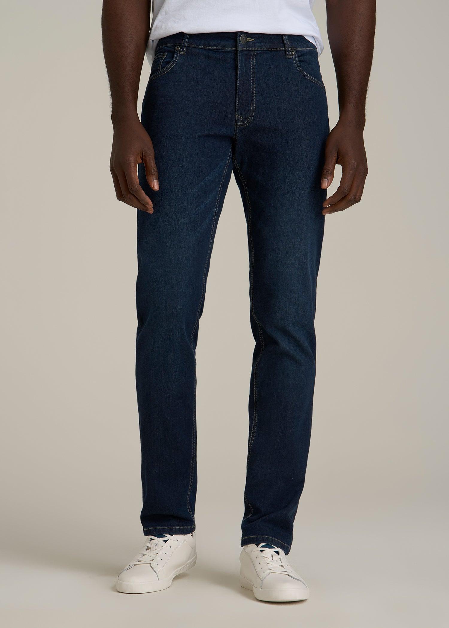Carman TAPERED Jeans for Tall Men in Blue Steel Male Product Image