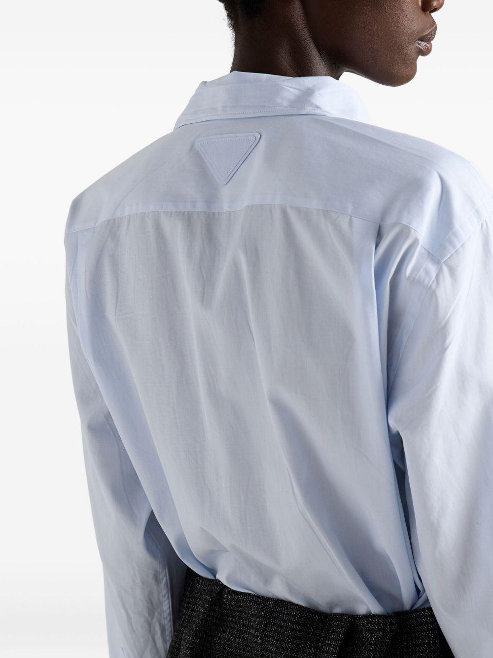 lace-up shirt Product Image