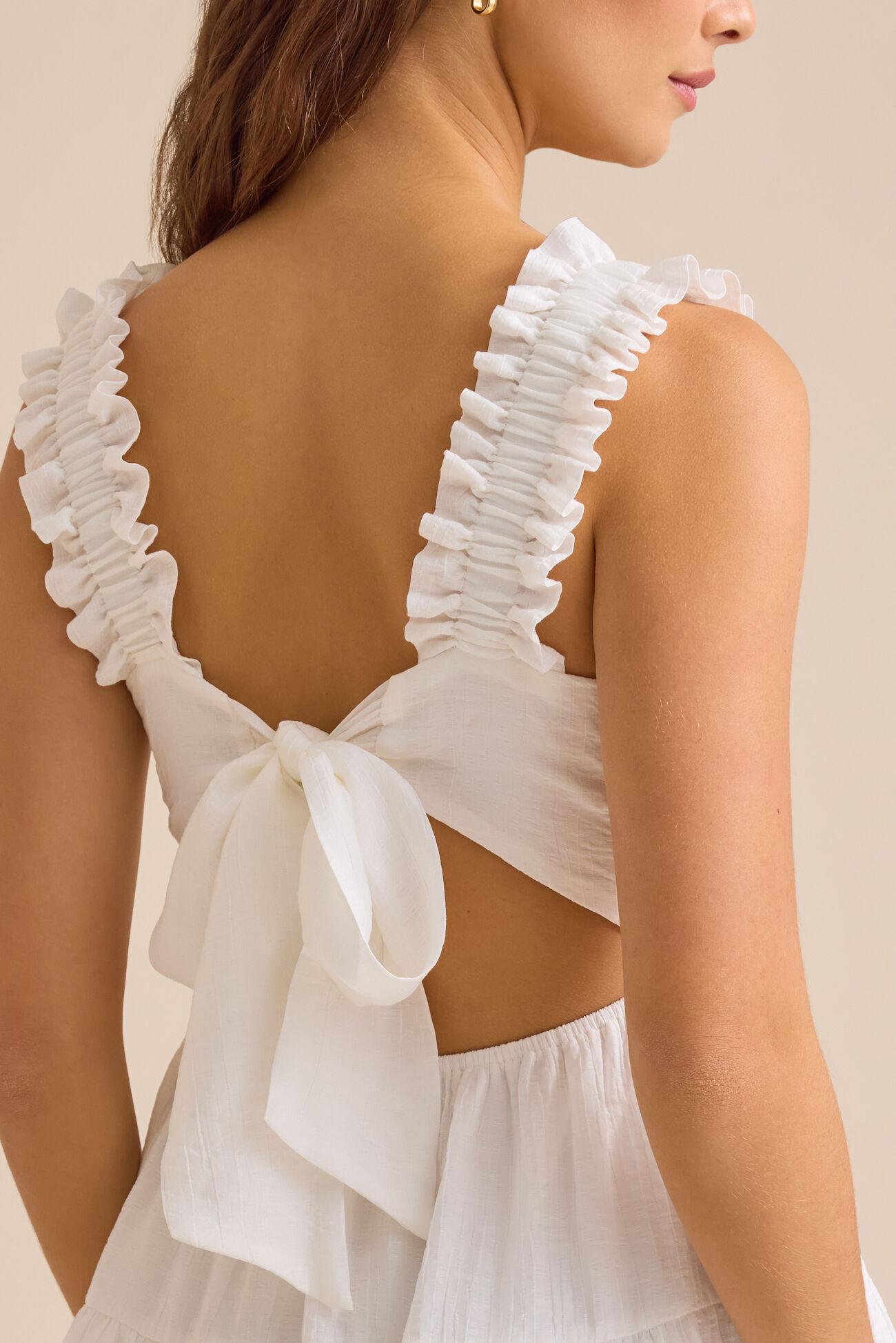 Kira Tiered Mini Dress Product Image