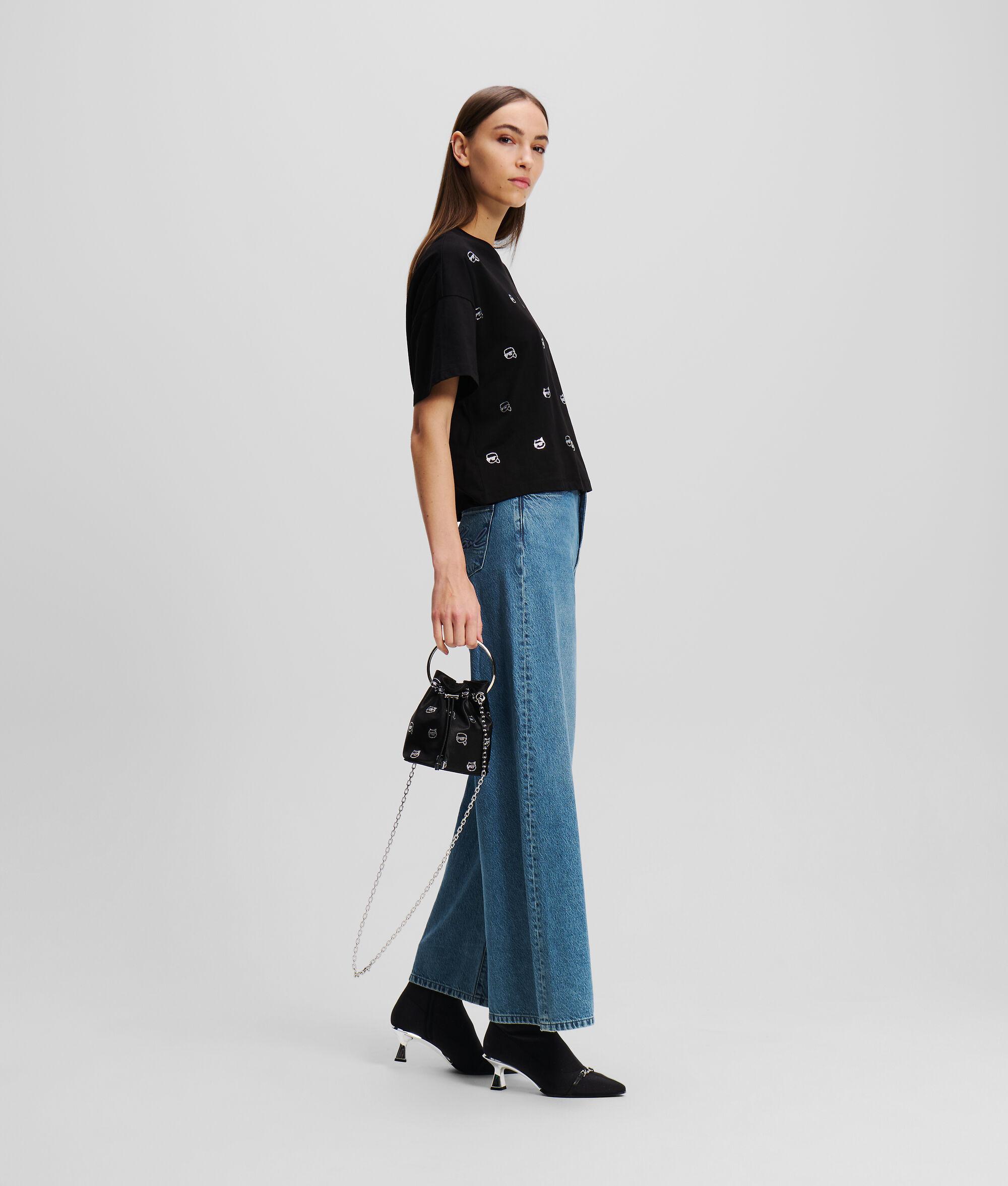 MID-RISE WIDE-LEG JEANS Product Image