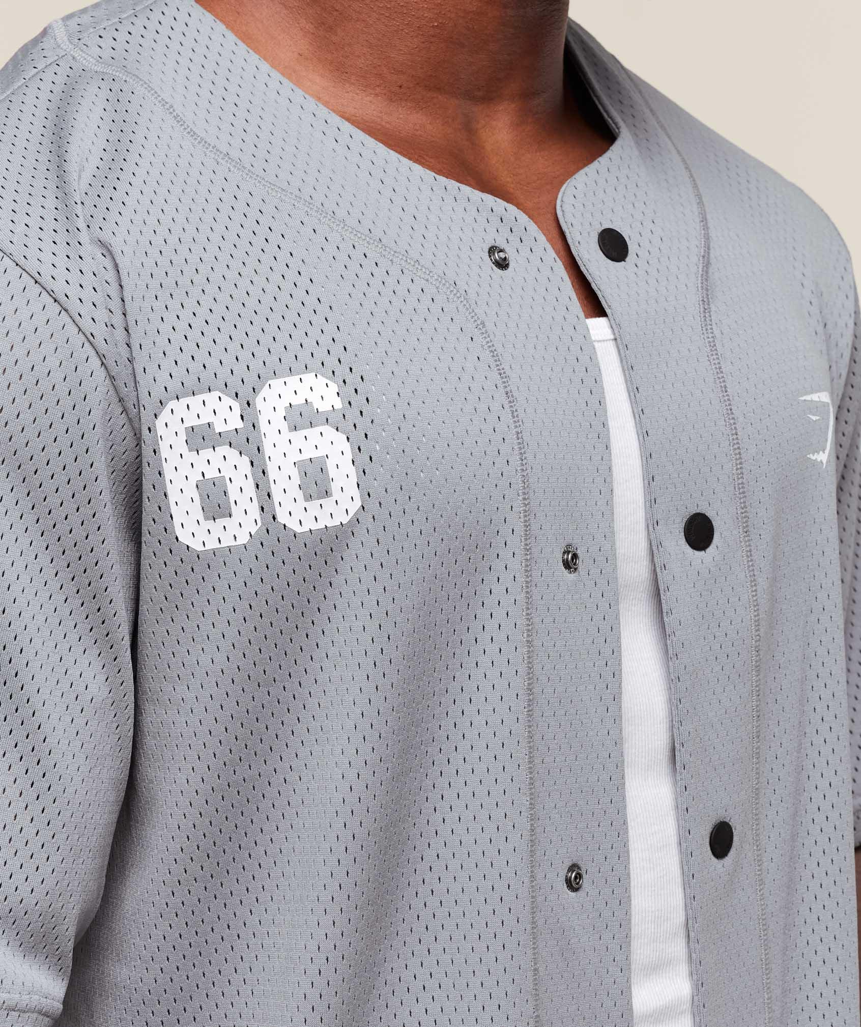 Gymshark Sports Jersey - Denim Grey Male Product Image