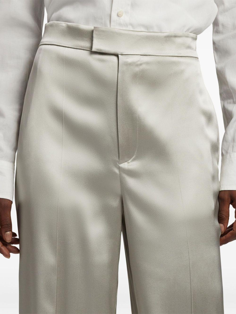 satin tailored trousers Product Image