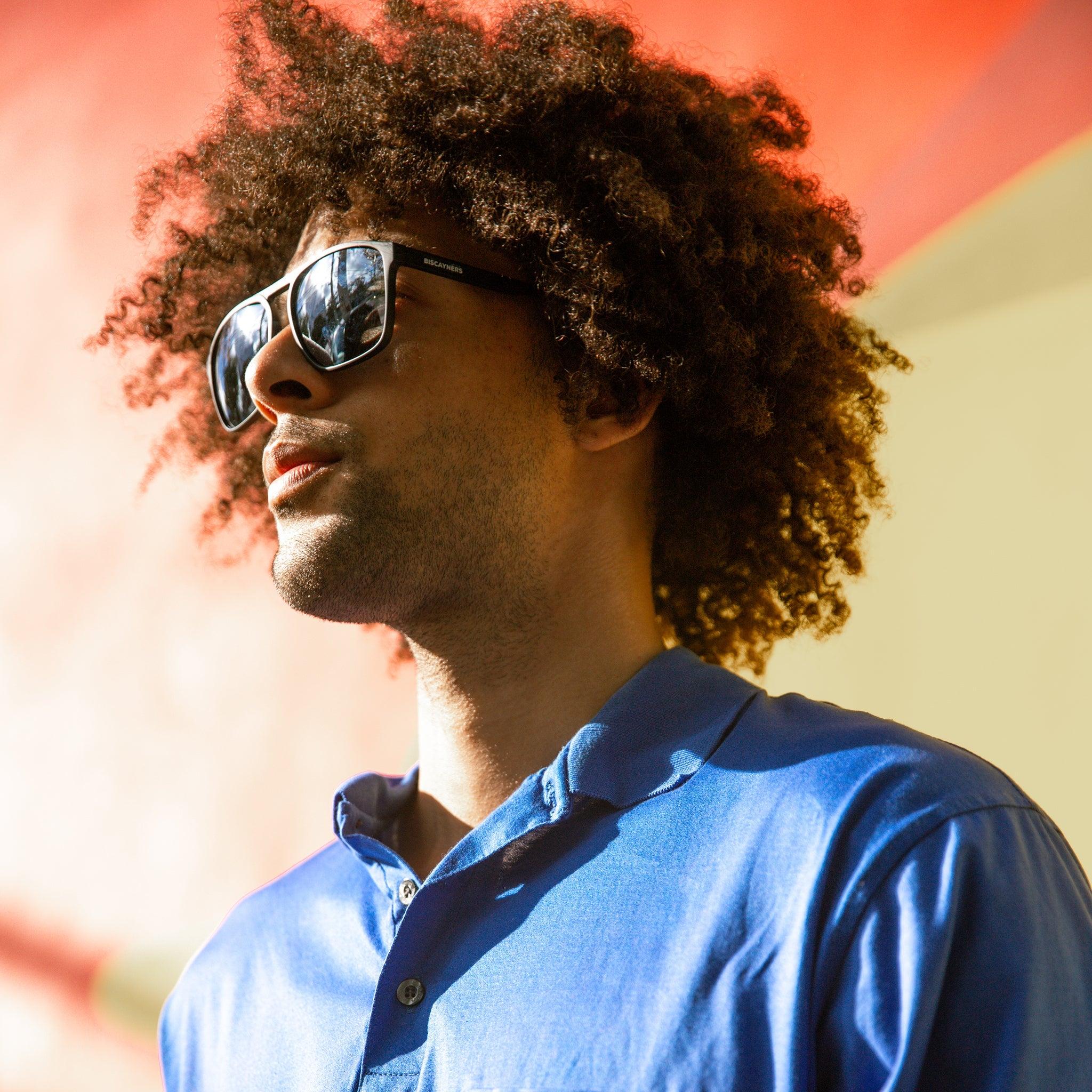 Biscayners Mariner Black Men's Sunglasses Male Product Image