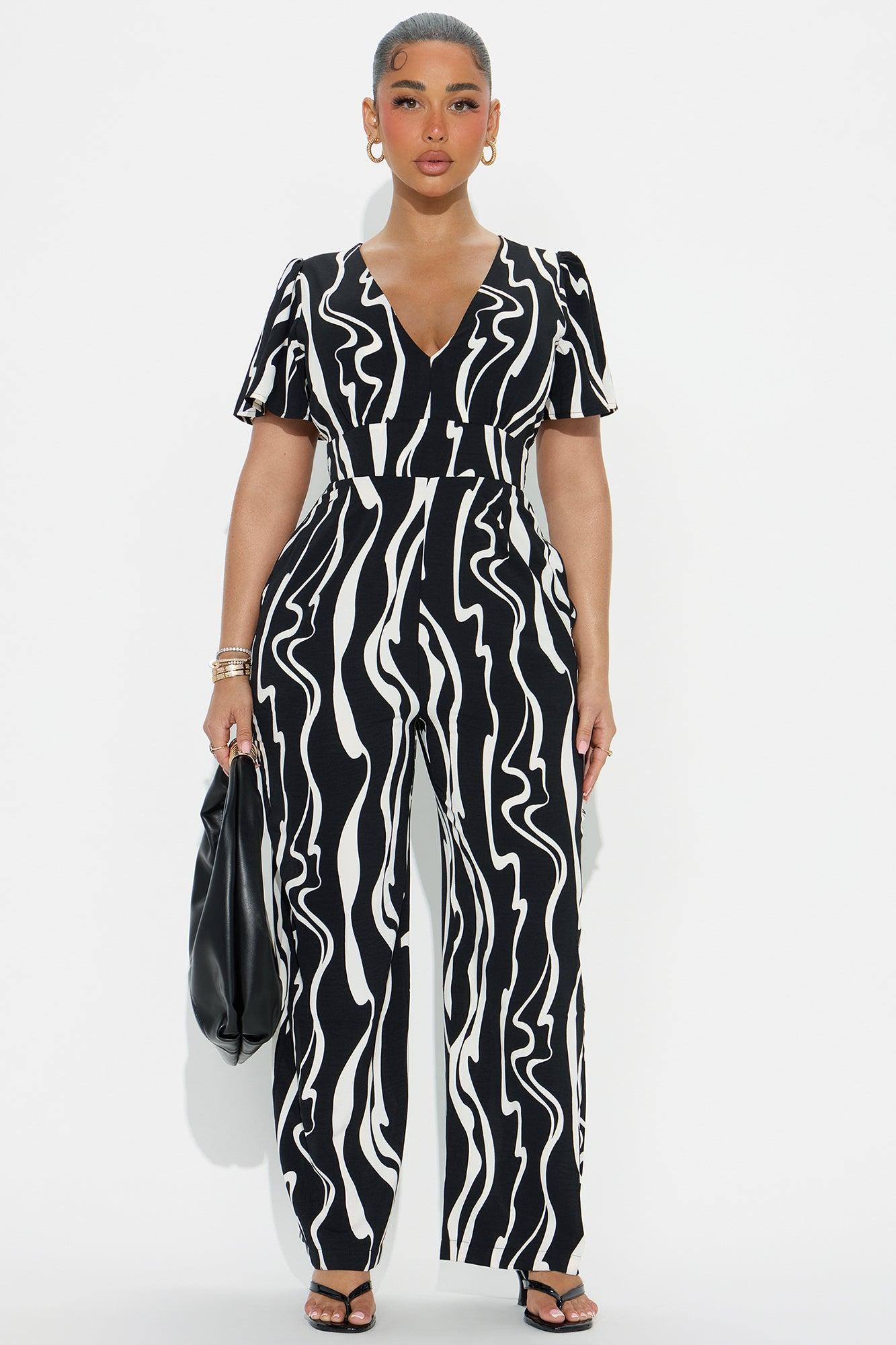 Treasure Hunt Jumpsuit - Black/combo Product Image