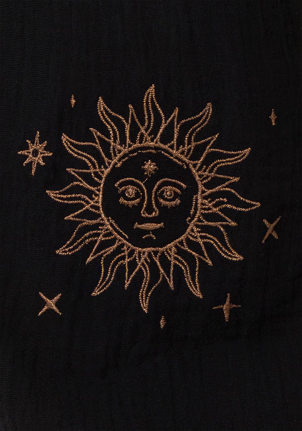 Cosmos Embroidered Wide Leg Trousers Product Image