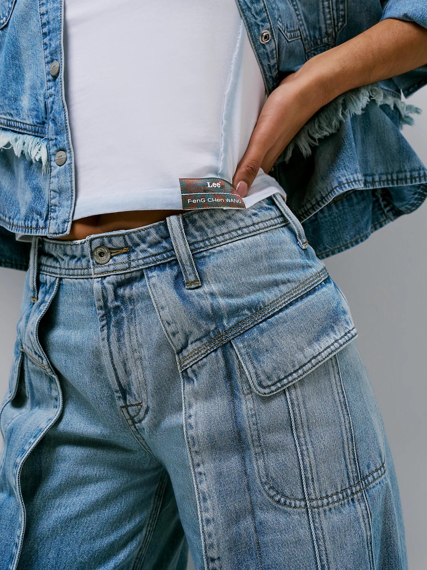Women's Lee® x Feng Chen Wang Low Rise Slouch Jean | Women's Jeans | Lee® Product Image