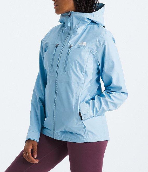 The North Face Terrain Vista Water Repellent Zip Pocket Long Sleeve Zip Front Hooded Jacket Product Image
