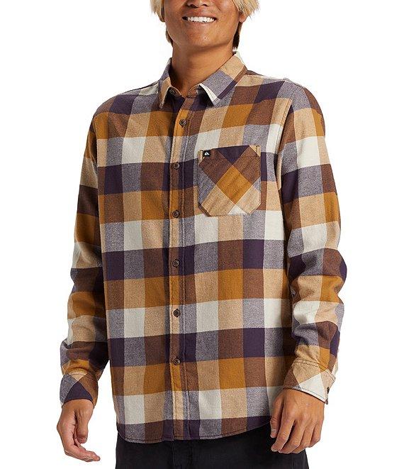 Quiksilver Motherfly Plaid Flannel Shirt Product Image