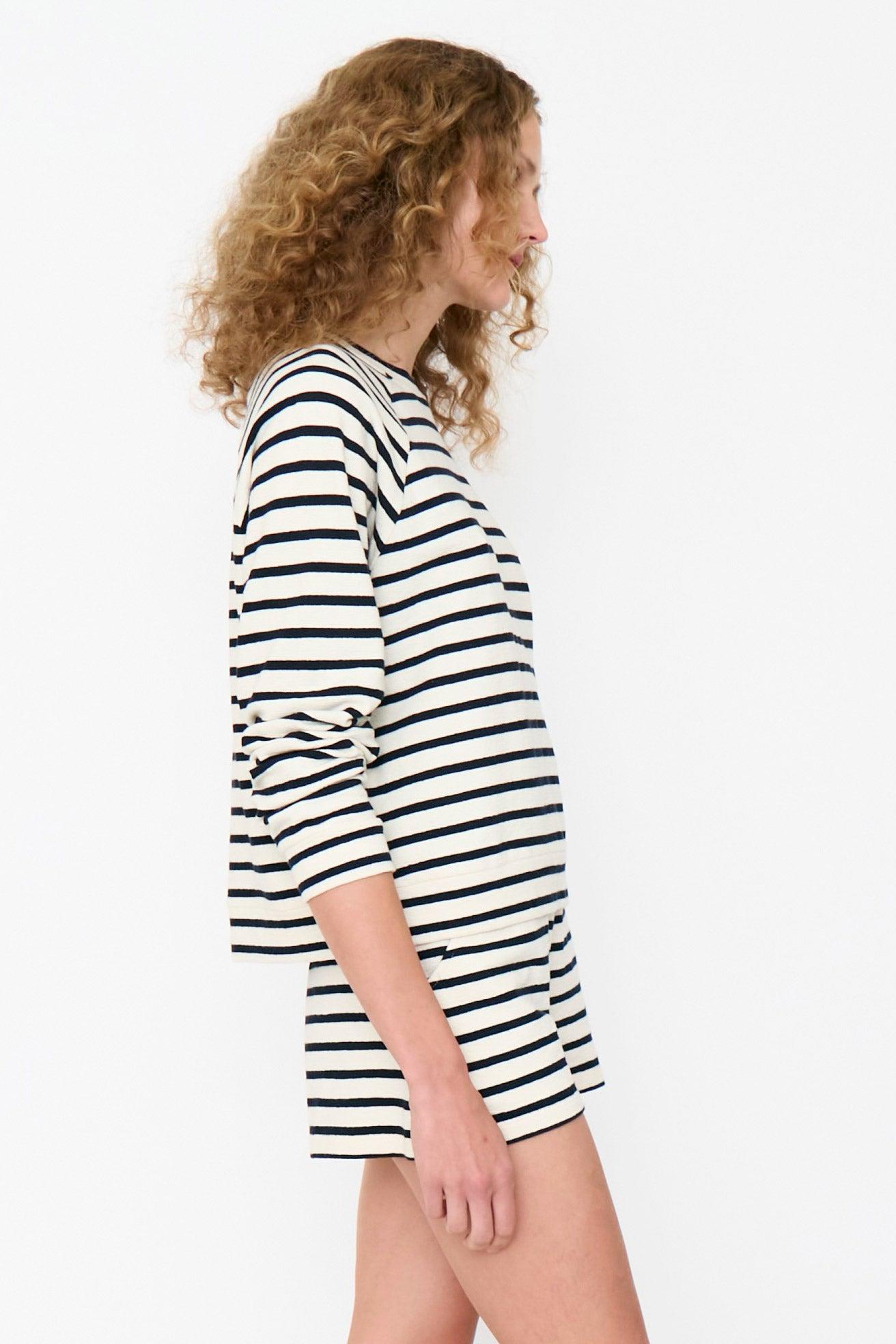 The Eco Cotton Franny - Cream/Navy Female Product Image