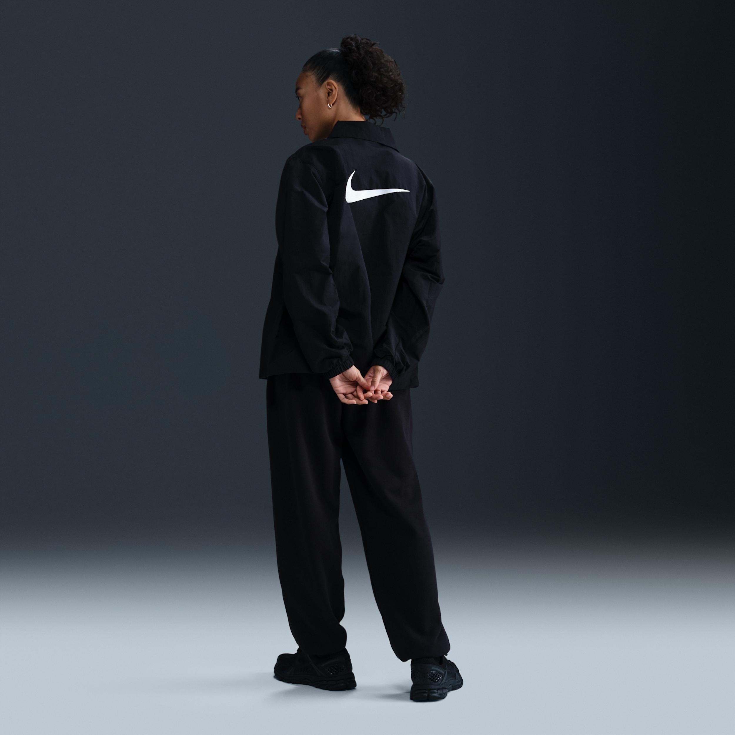 Womens Nike Sportswear Club Fleece Mid-Rise Oversized Sweatpants | DQ5800-010 Product Image