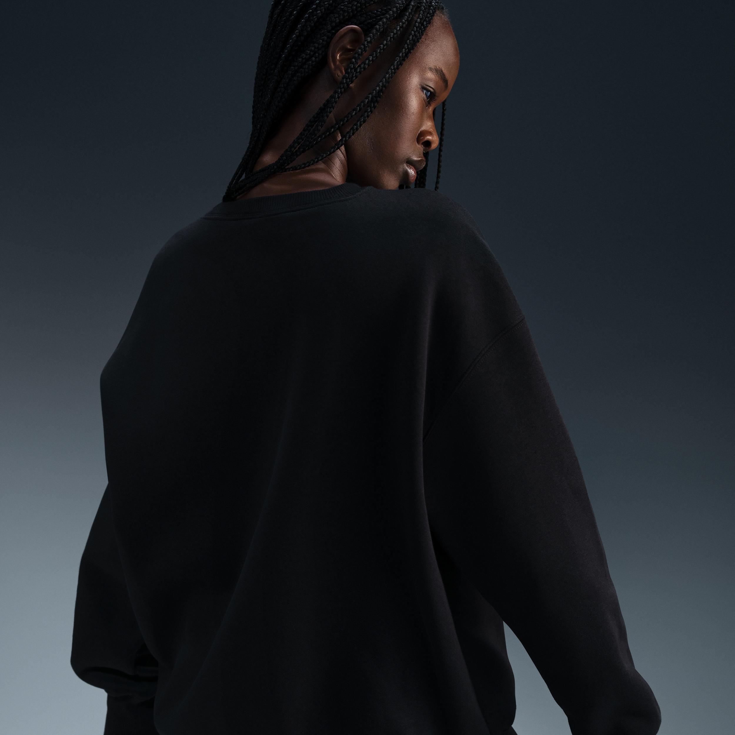 Women's Nike Sportswear Phoenix Fleece Oversized Crew-Neck Sweatshirt Product Image