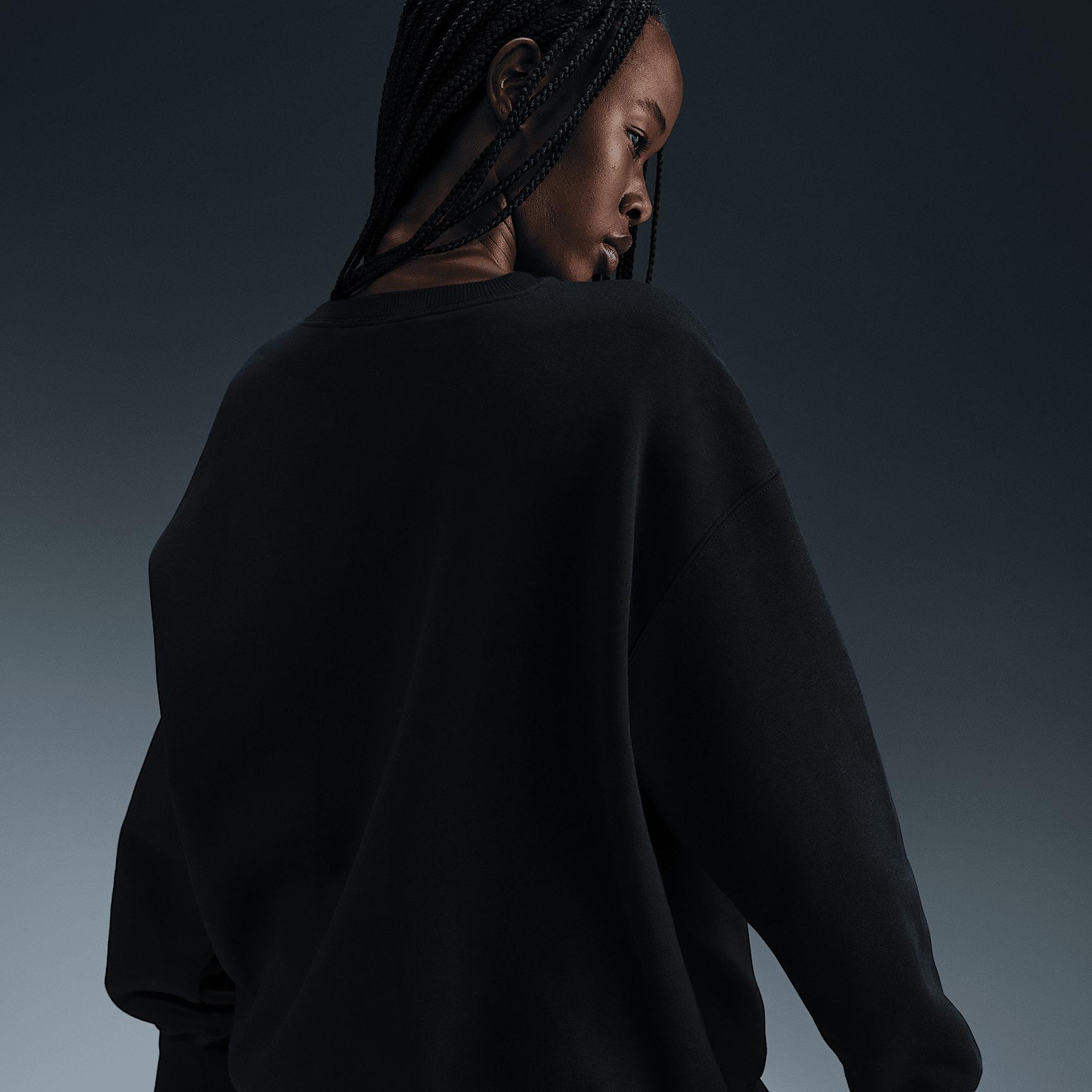 Women's Nike Sportswear Phoenix Fleece Oversized Crew-Neck Sweatshirt Product Image