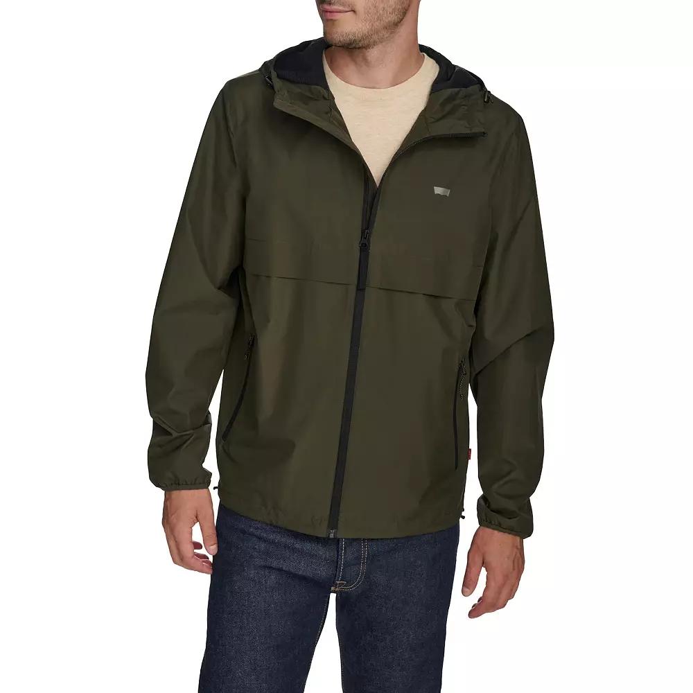 Men's Levi's® Hooded Rain Slicker Jacket,  Product Image
