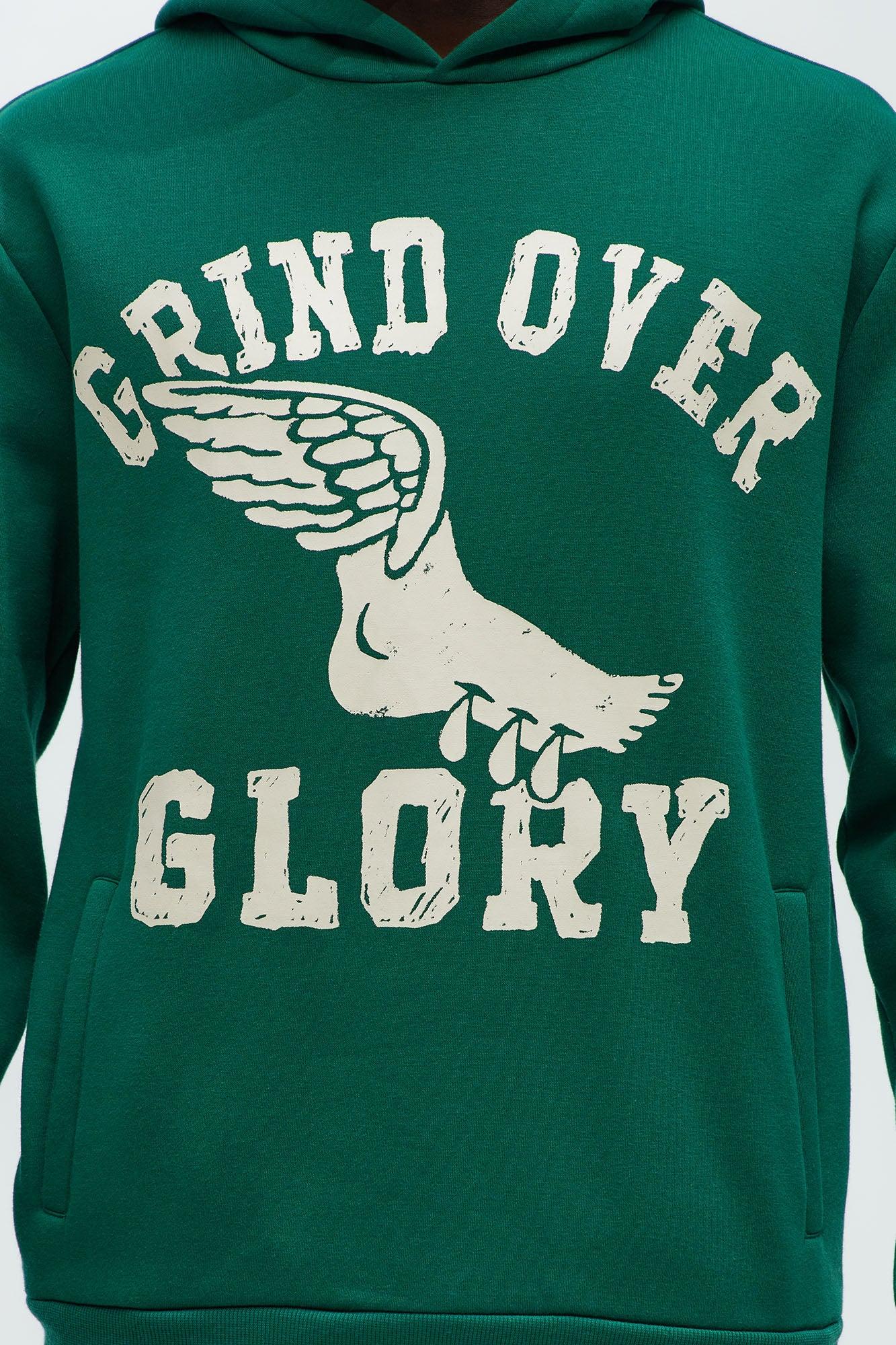 Grind Over Glory Hoodie - Green Product Image