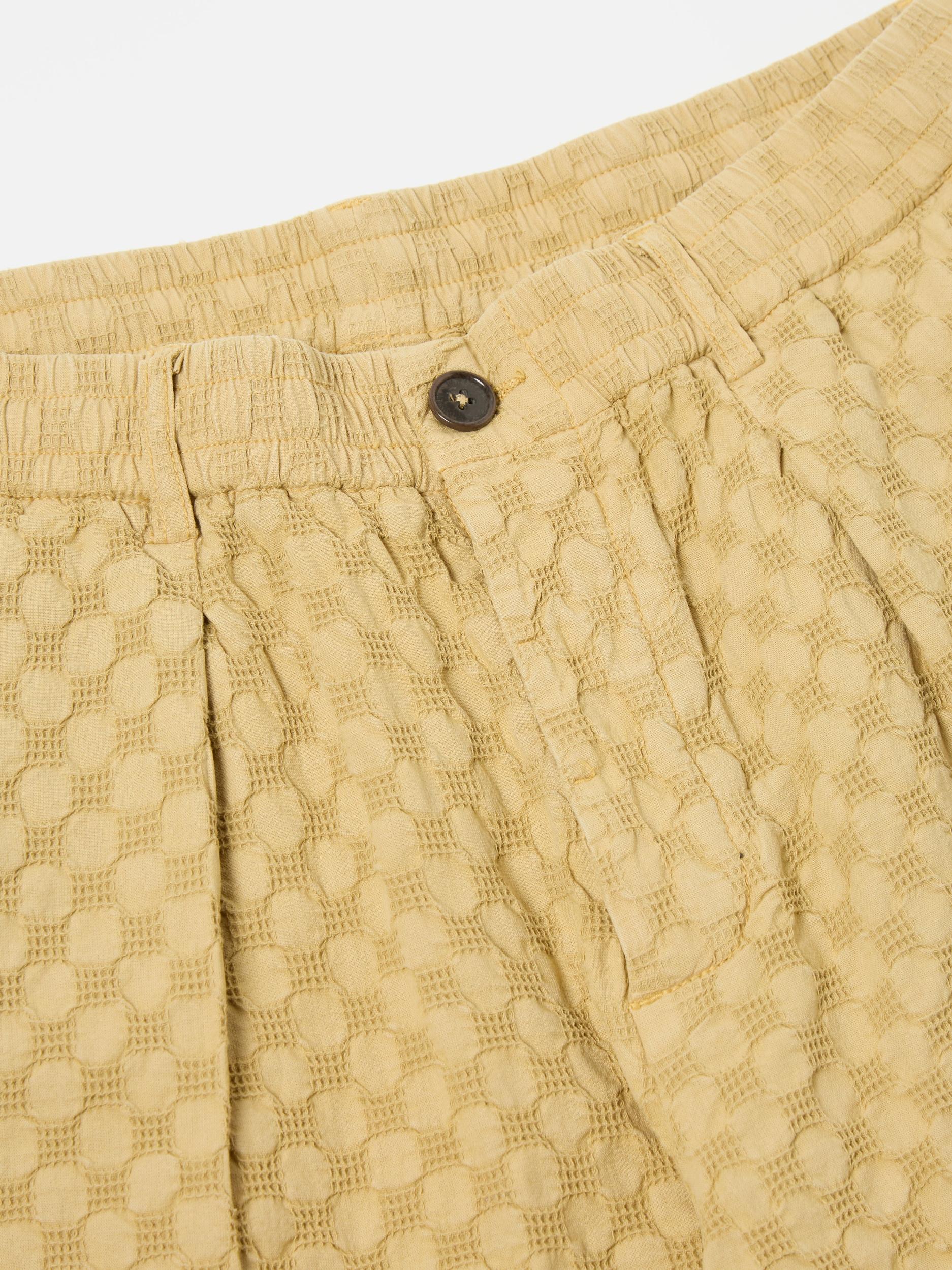 Camel Dot Waffle Pleated Track Short Product Image