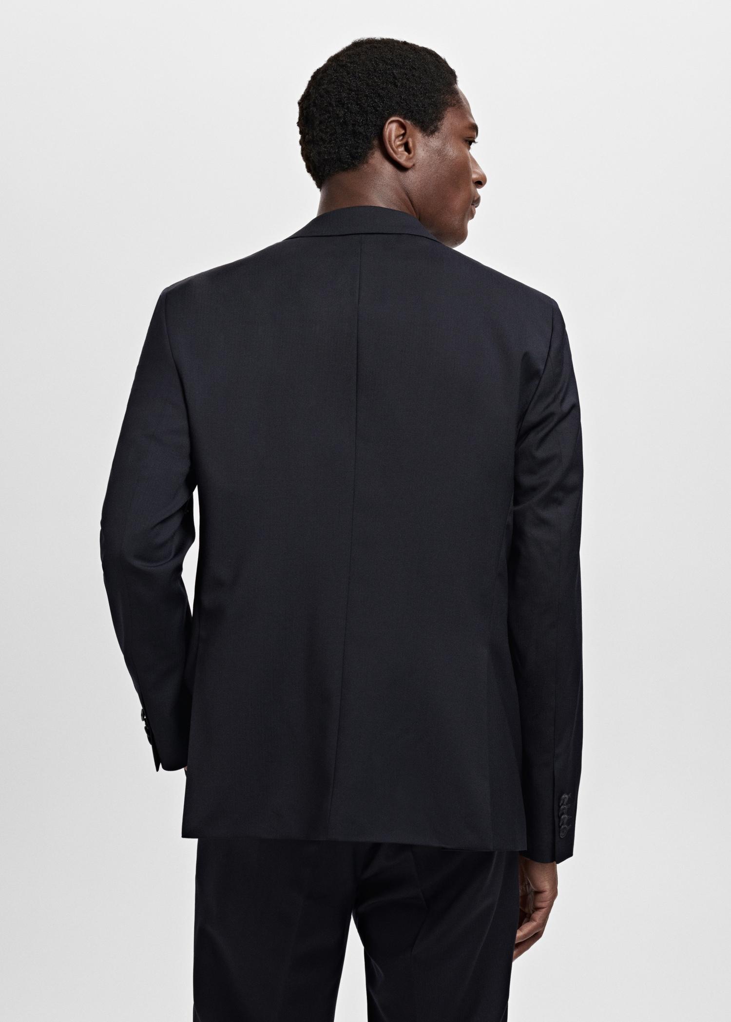 Turin 100% virgin wool suit blazer - Men | MANGO USA Product Image