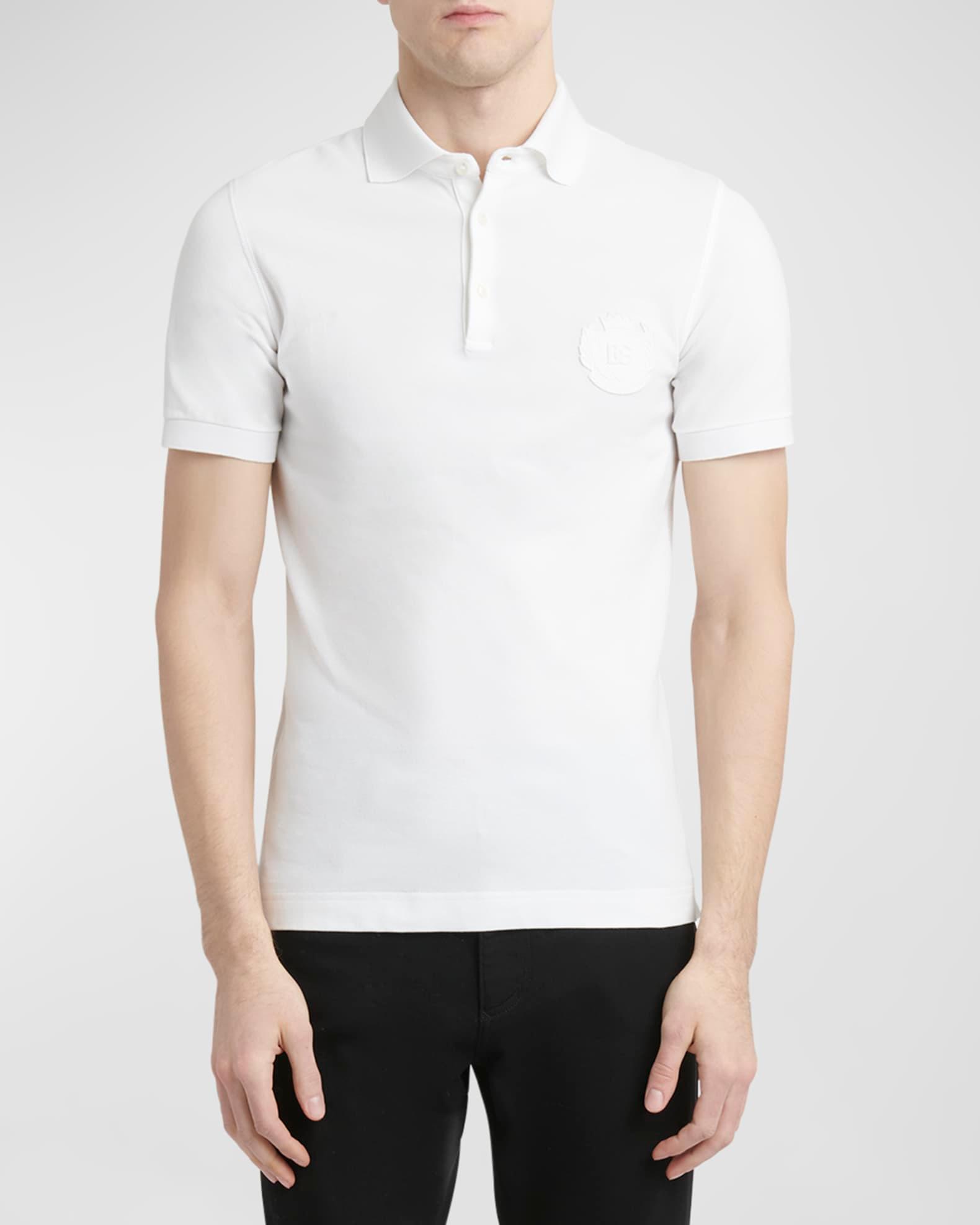 Men's Circle Logo Polo Shirt Product Image