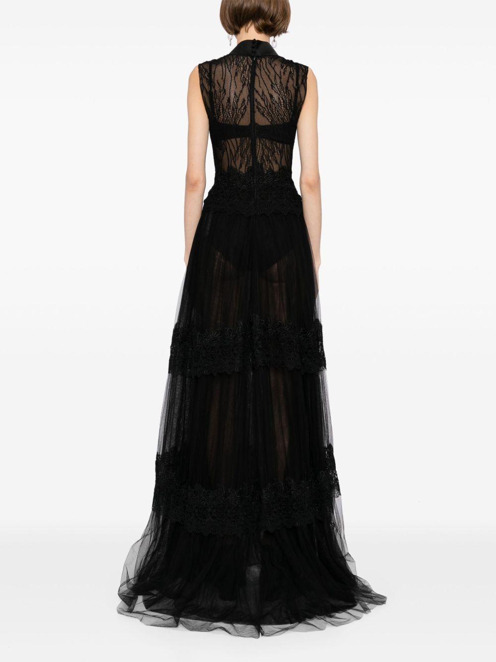 lace sleeveless dress Product Image