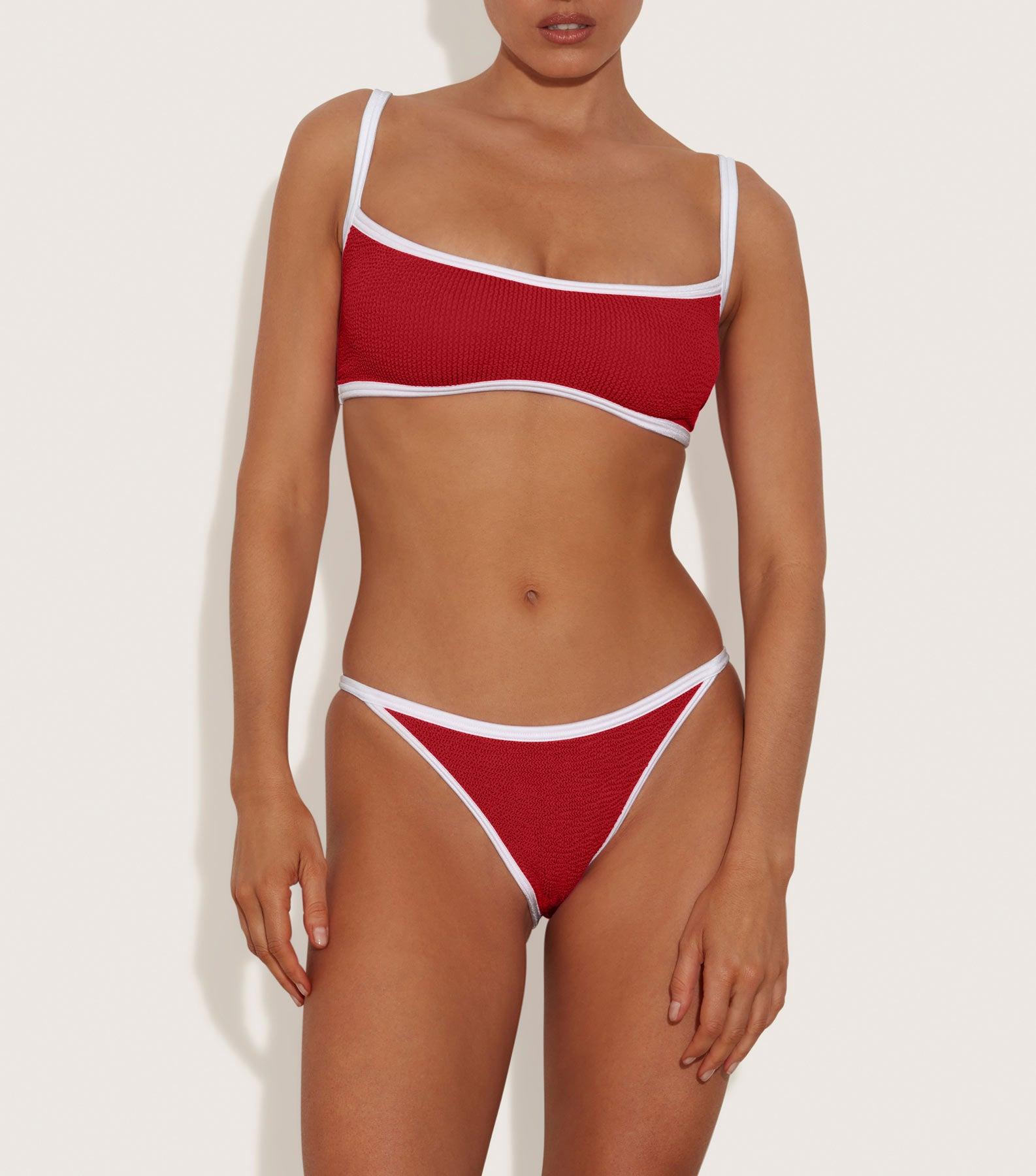 Tyler Bikini - Red/White Product Image