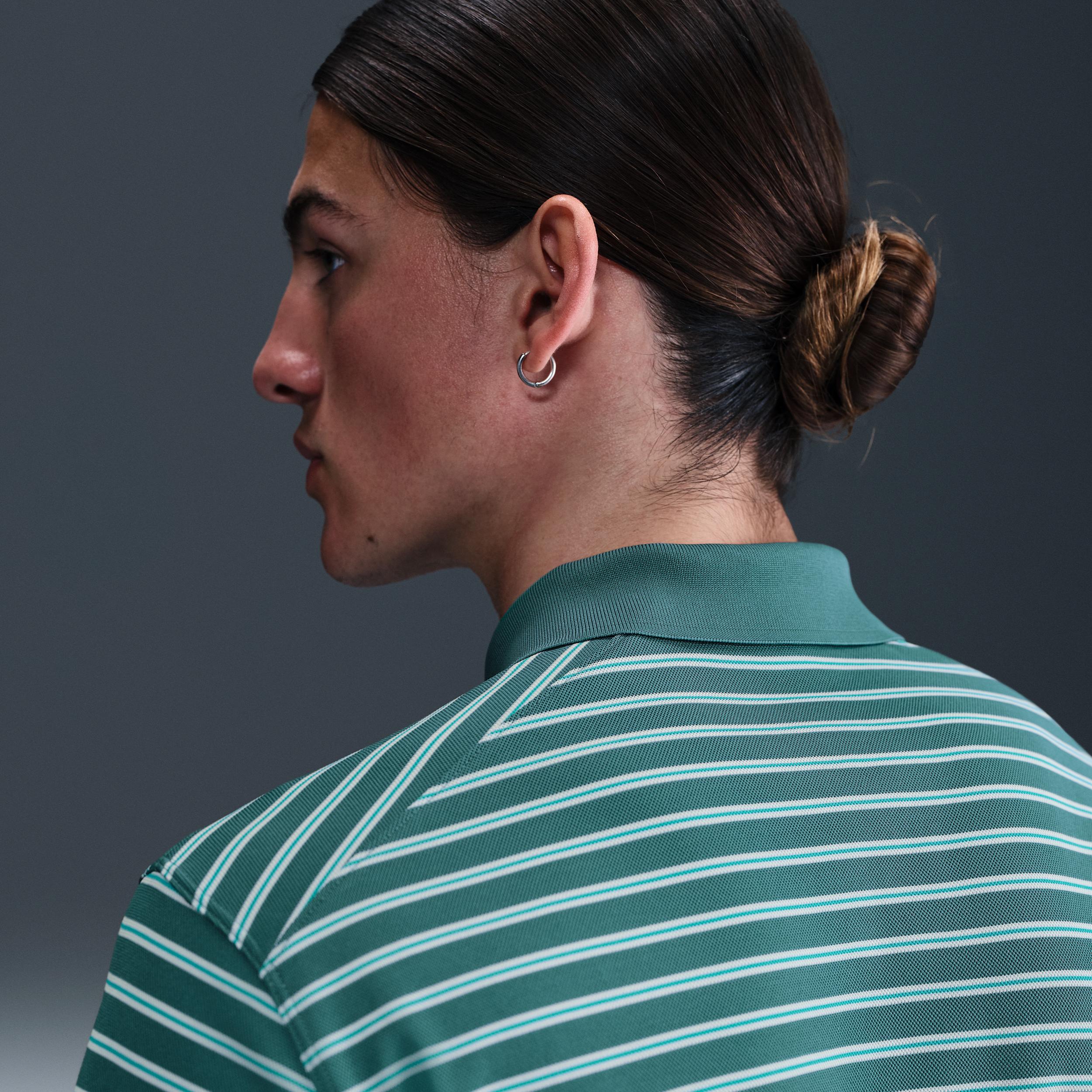 Nike Mens Dri-FIT Victory Striped Golf Polo | DH0829-379 Product Image