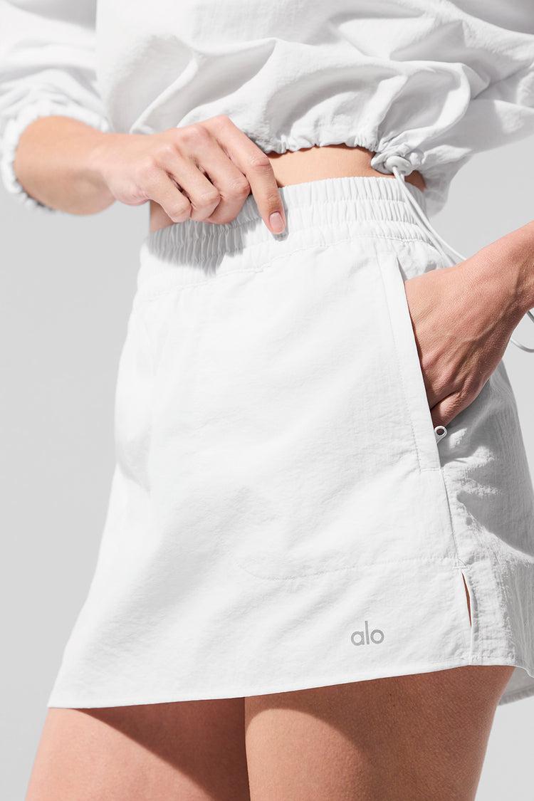 Alumni Tennis Skirt - White Female Product Image