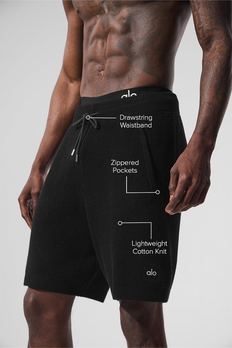 7" Sports Club Sweater Knit Short - Black Product Image