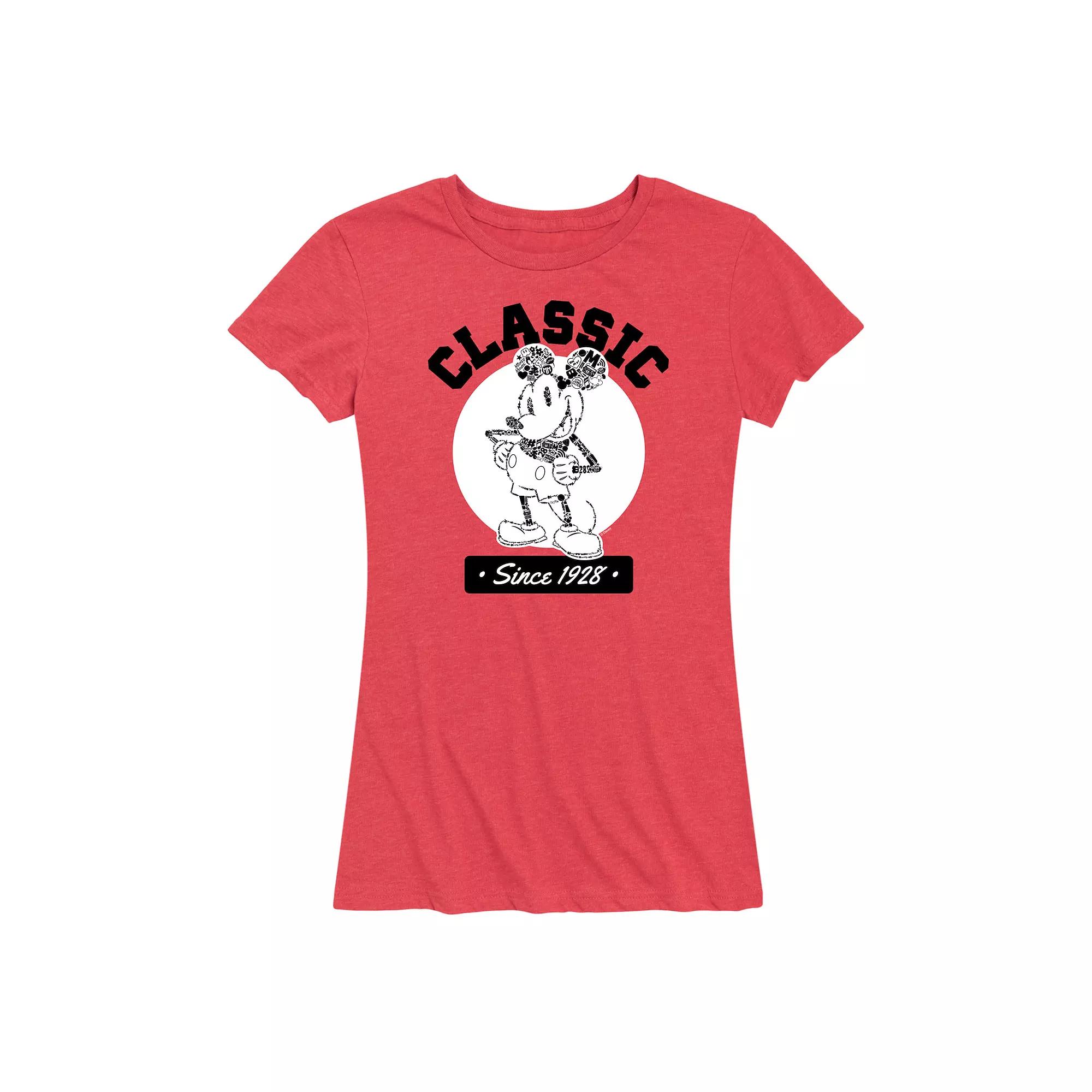 Disney's Mickey Mouse Women's Classic Since 1928 Graphic Tee,  Product Image