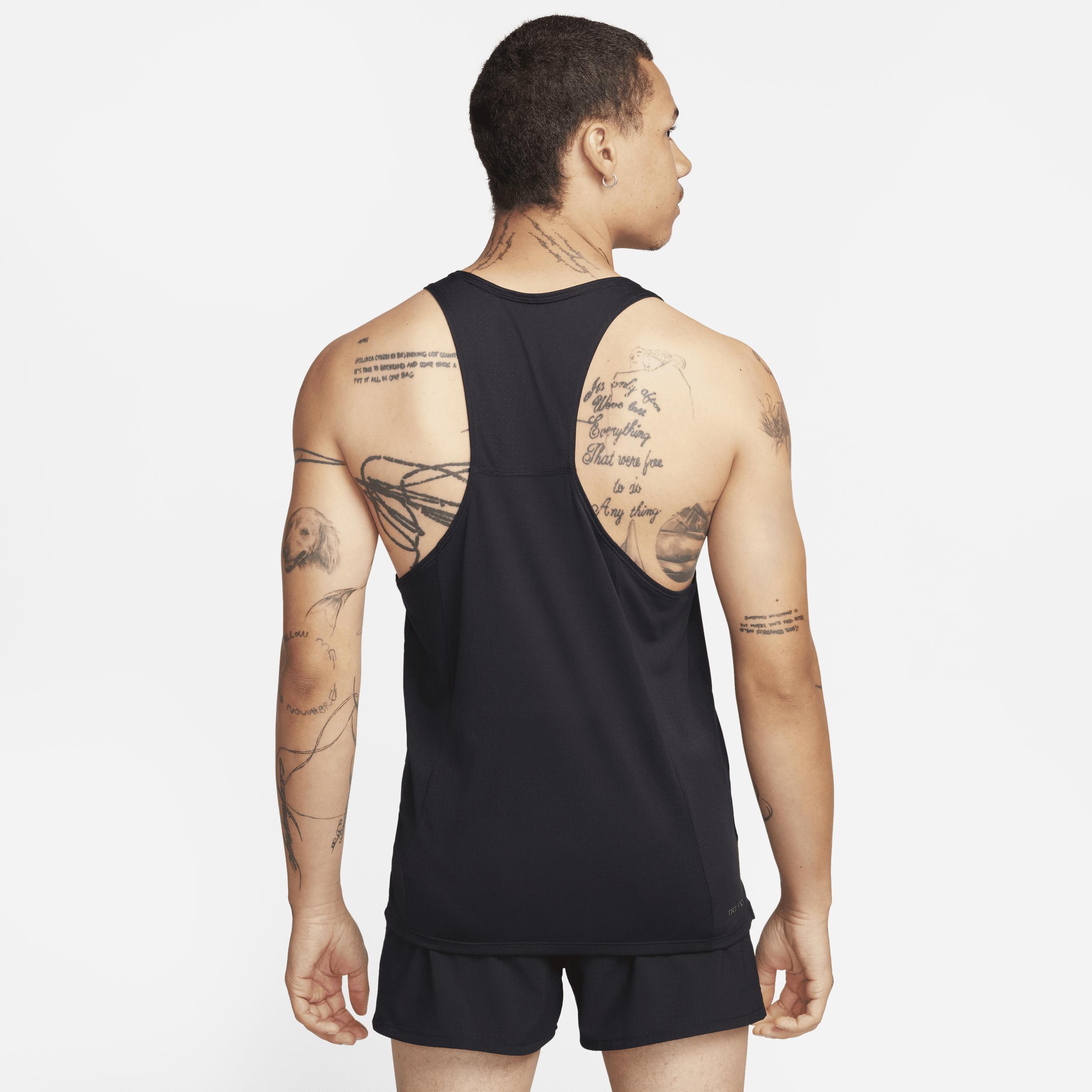 Nike Mens Fast Dri-FIT Running Singlet | FN4229-010 Product Image
