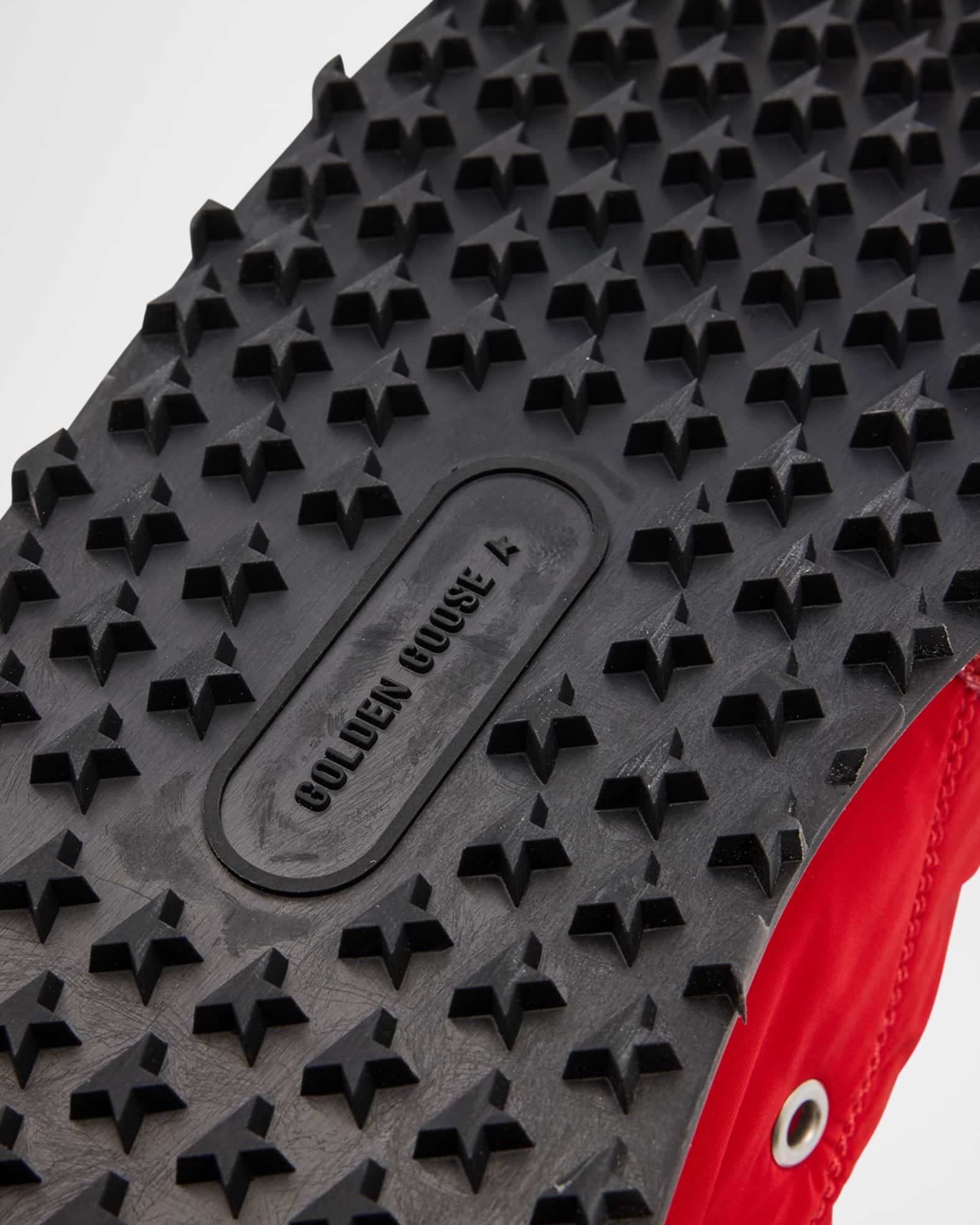 Men's Running Marathon Nylon and Suede Sneakers Product Image