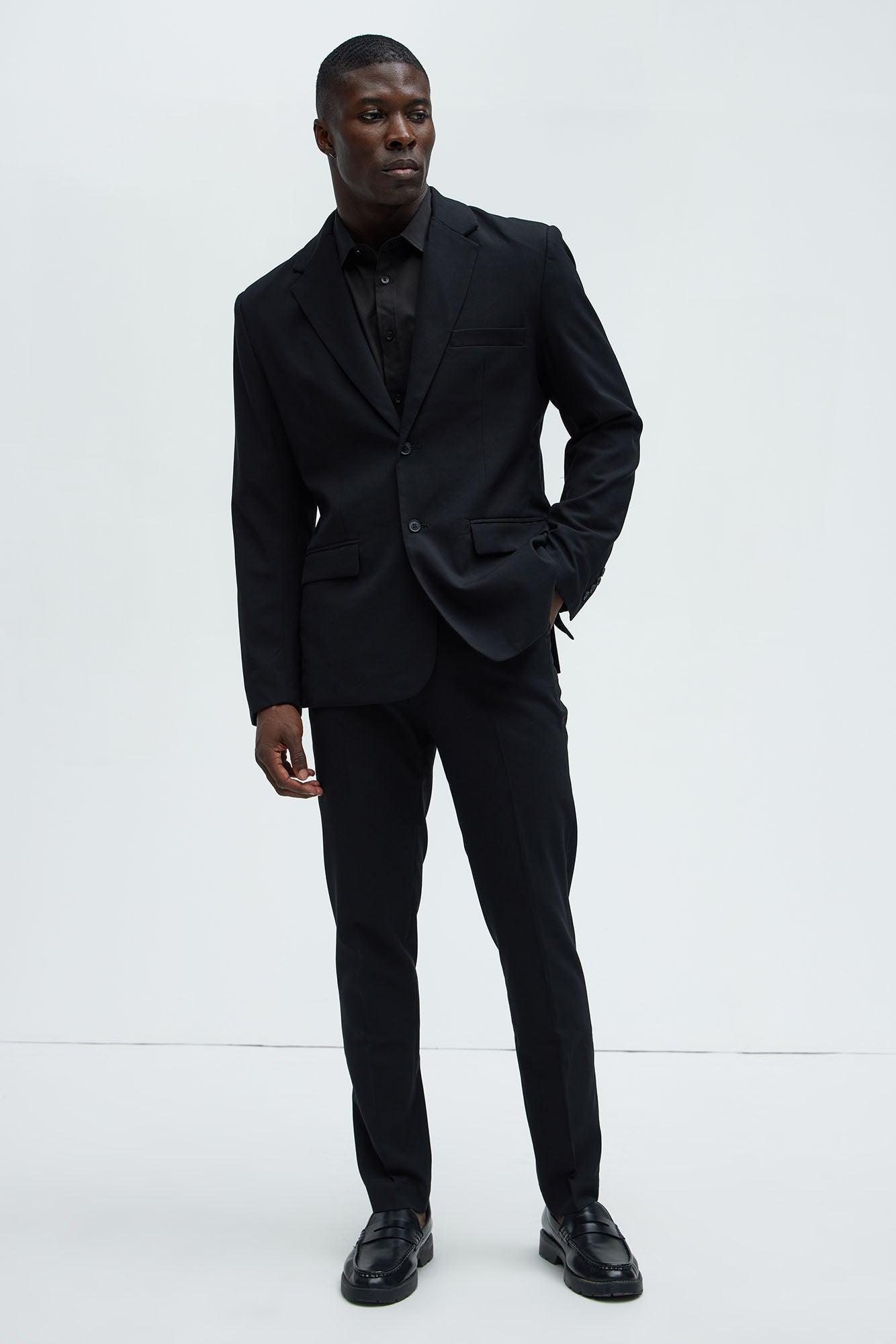 The Modern Stretch Suit Jacket - Black Product Image