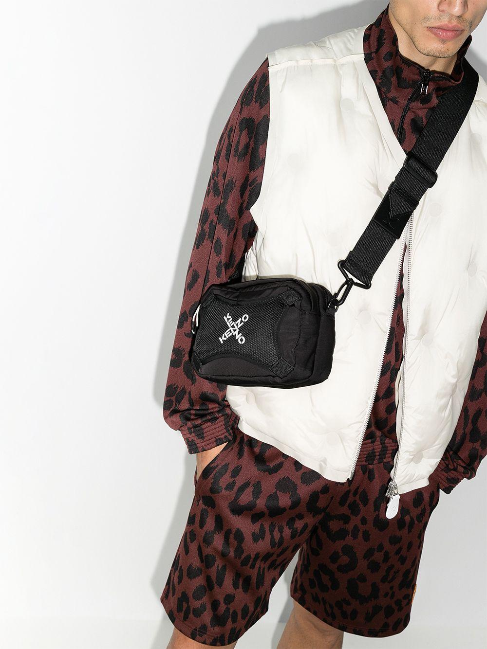 Active logo-print crossbody bag Product Image