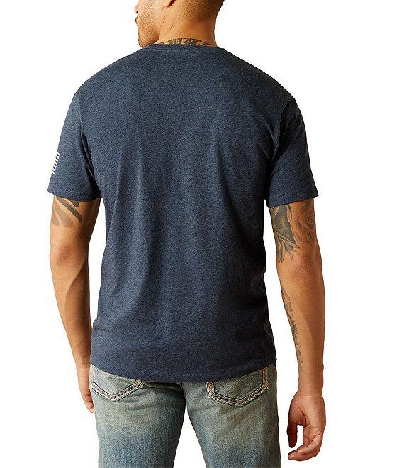 Ariat Shield Flag Short-Sleeve Logo Graphic T-Shirt Product Image