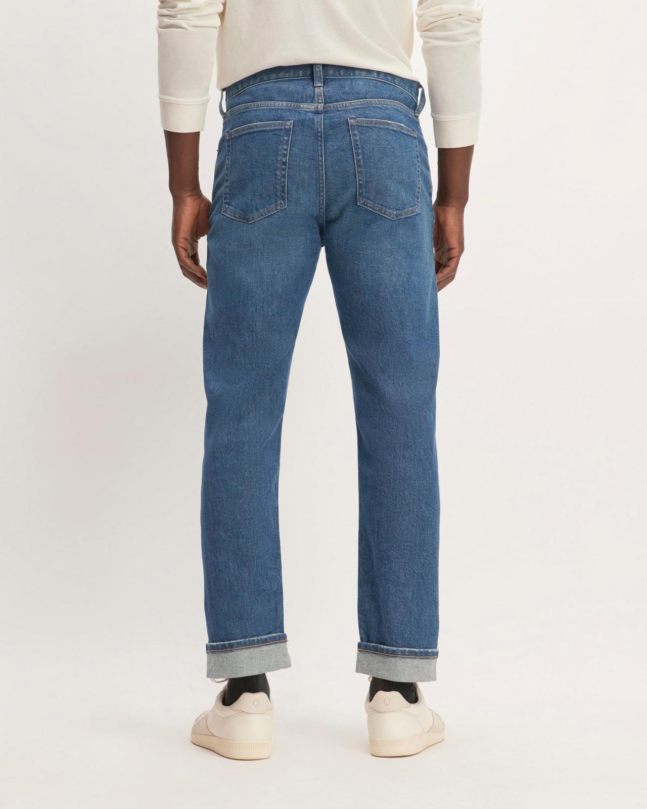 Mens Selvedge Straight Fit Jean by Everlane Product Image