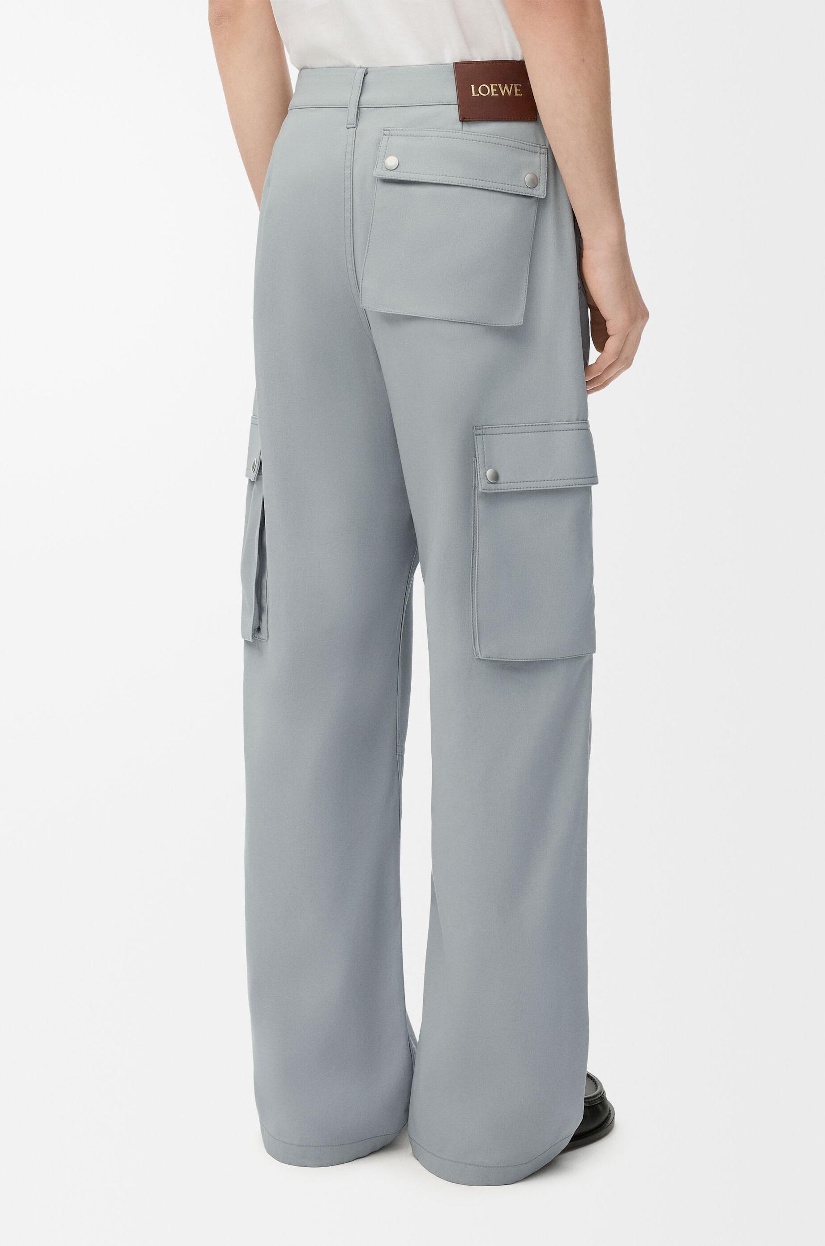 Cargo trousers in cotton Product Image