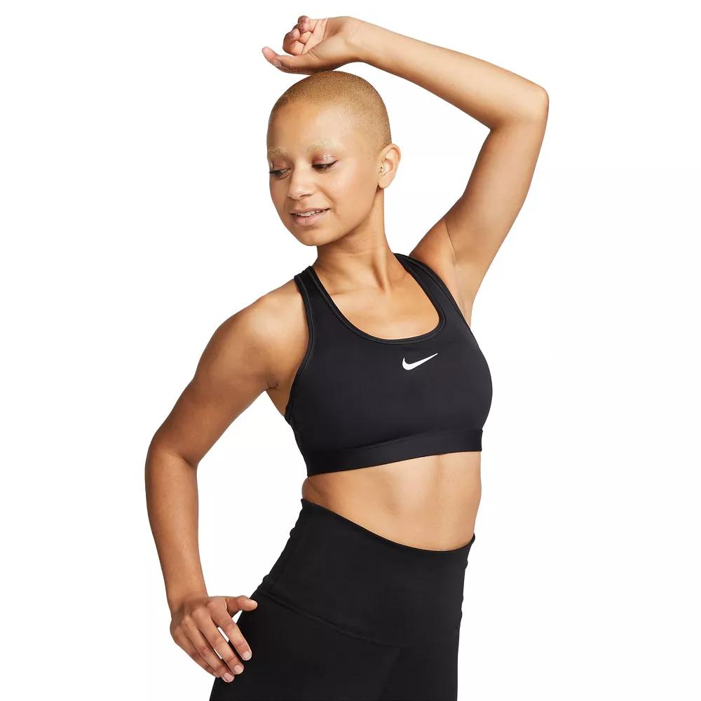 Nike Womens Swoosh Medium Support Padded Sports Bra | DX6821-410 Product Image