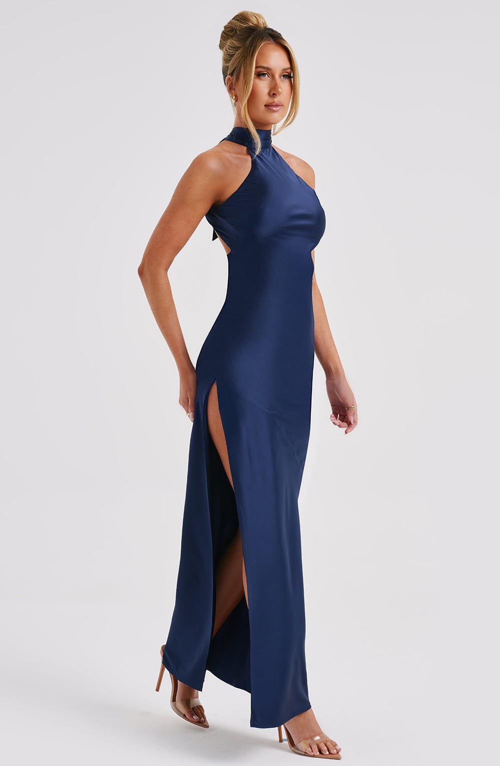 Etta Maxi Dress - Navy Product Image