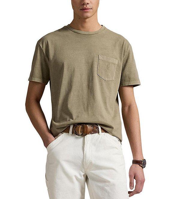 Polo Ralph Lauren Classic Fit Mineral-Dyed Short Sleeve Jersey T-Shirt Product Image