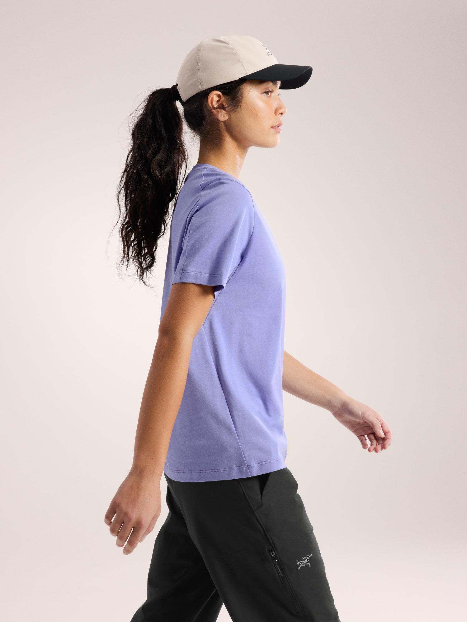 Kragg SL Cotton Emblem Crew Shirt SS Women's Product Image