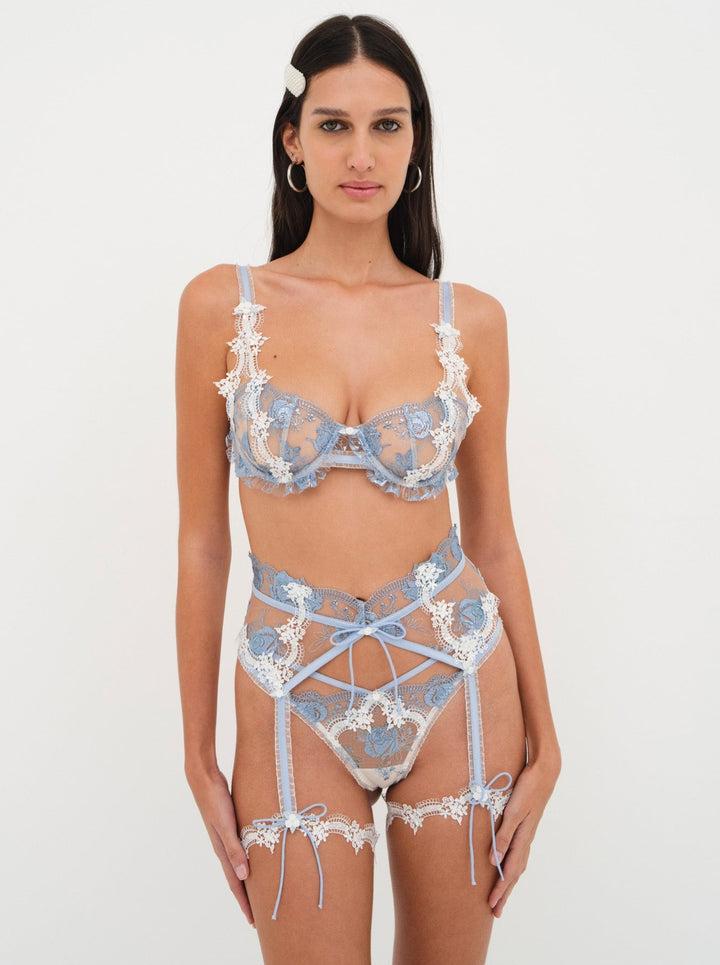 Zoeva Underwire Bra — Blue Product Image