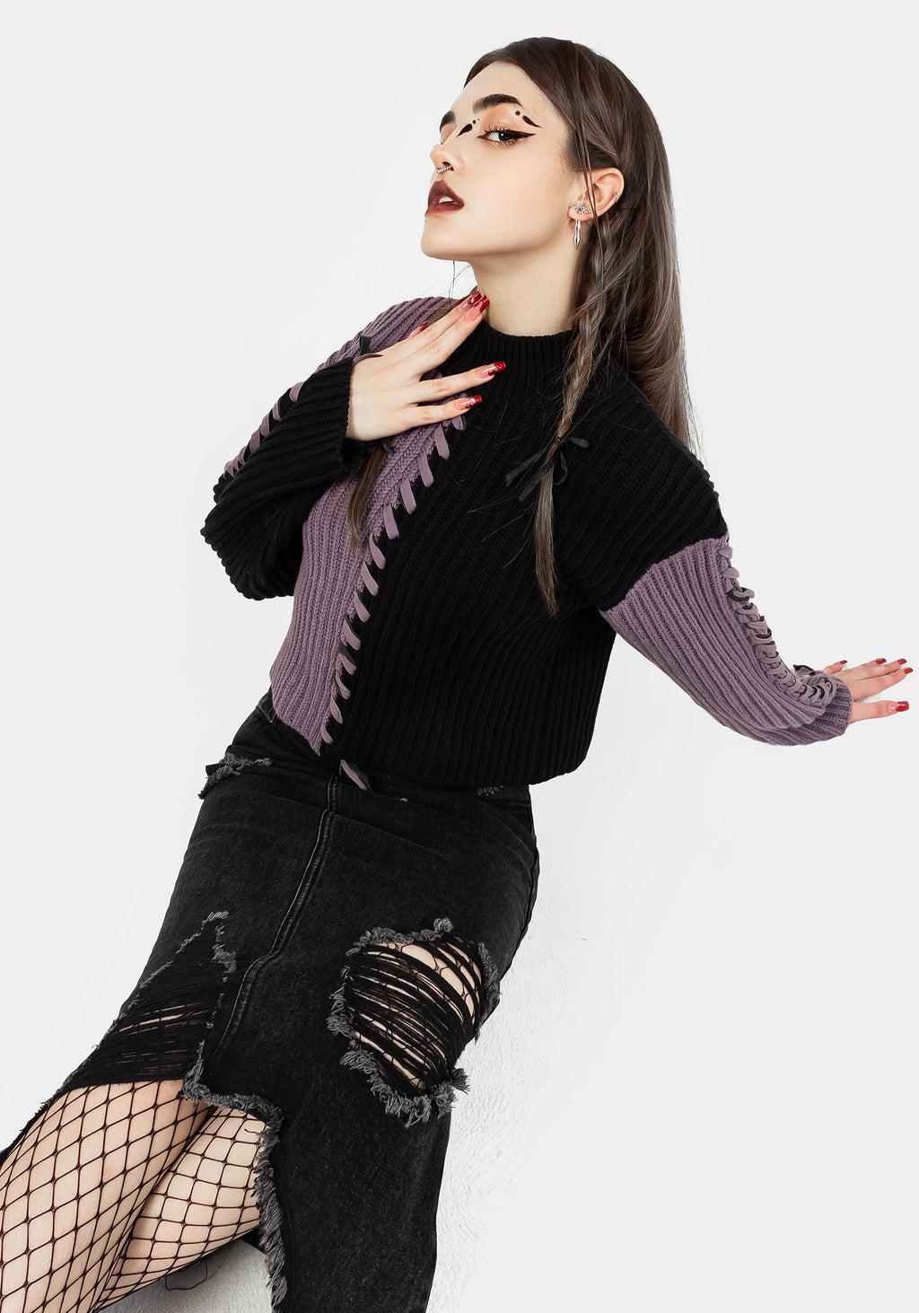 Ursula Distressed Denim Midaxi Skirt Product Image