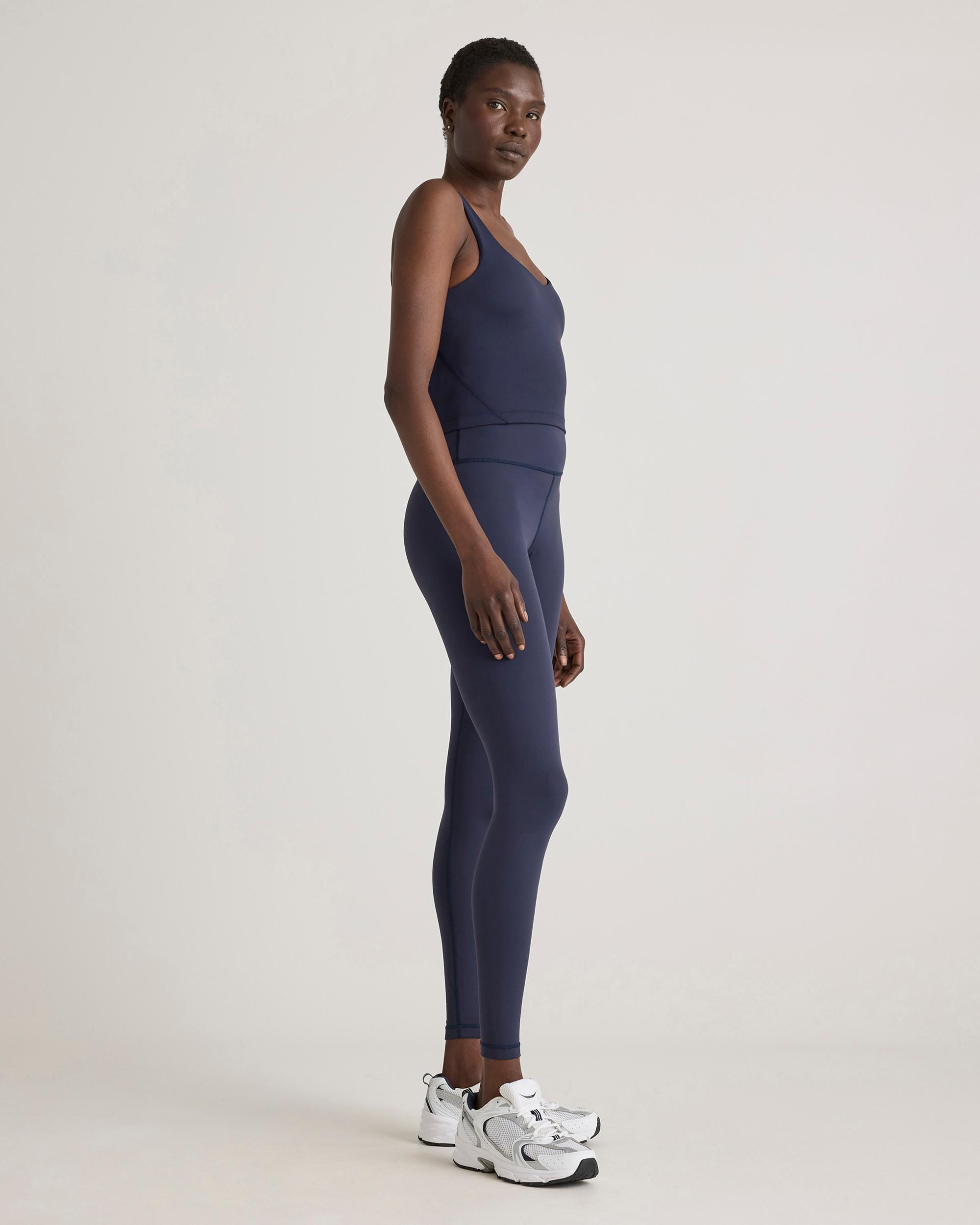 Quince | Women's Ultra-Form V-Neck Cropped Tank Top Nylon/Spandex Product Image