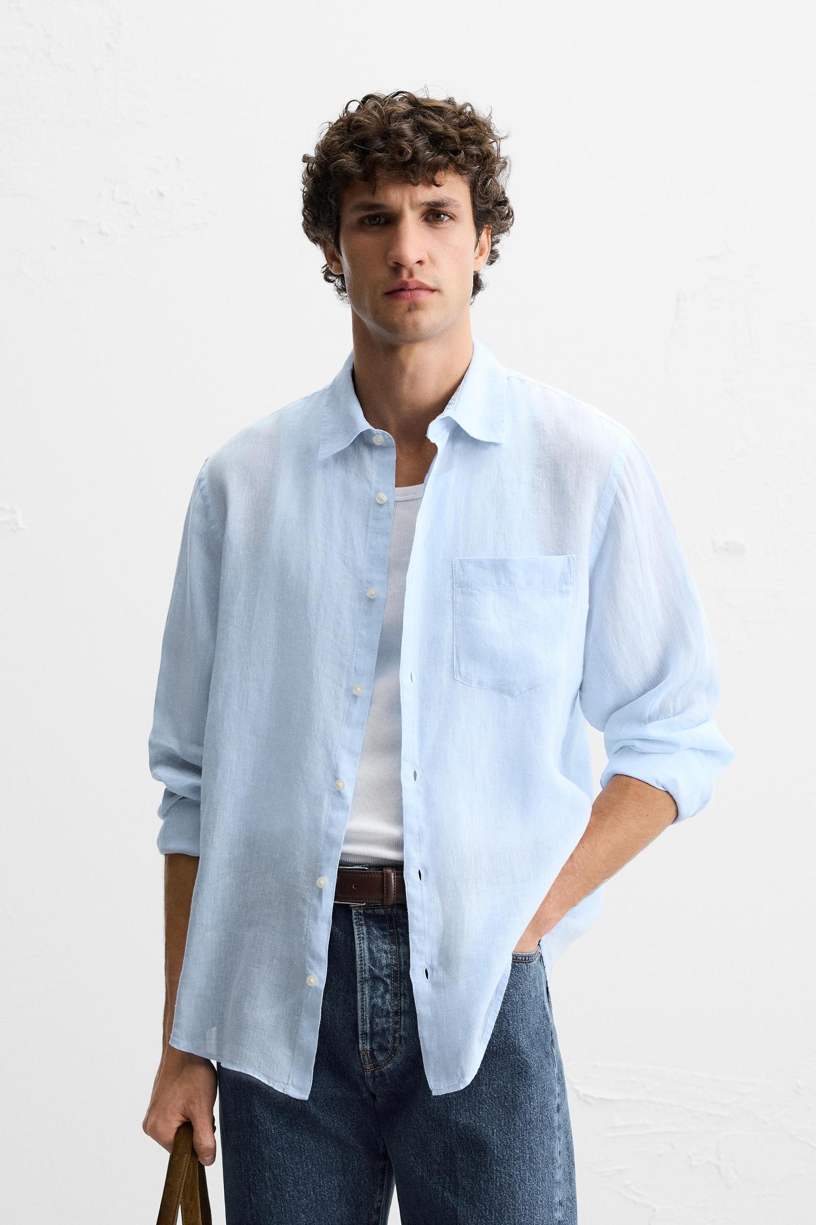 100% LINEN SHIRT Product Image