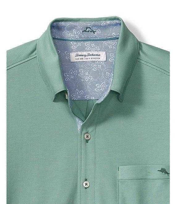 Tommy Bahama San Lucio Lotus Happy Hour Short Sleeve Woven Shirt Product Image